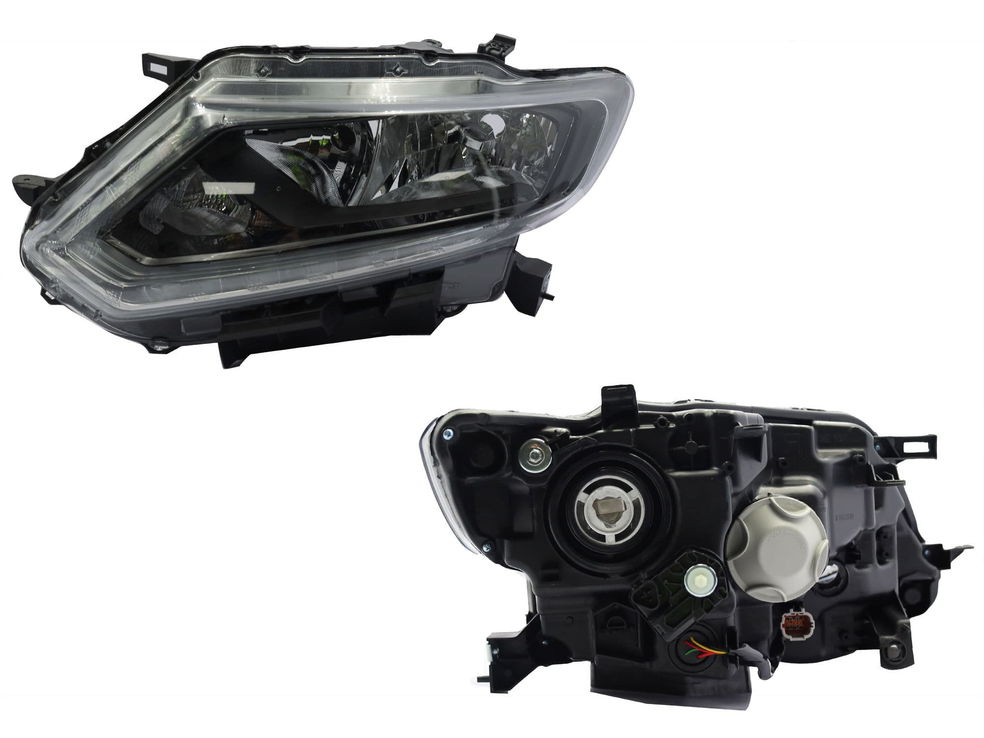 Faro Izquierdo Nissan X-TRAIL SENSE/ADVANCE 2015-2017 Con Led Con Motor
