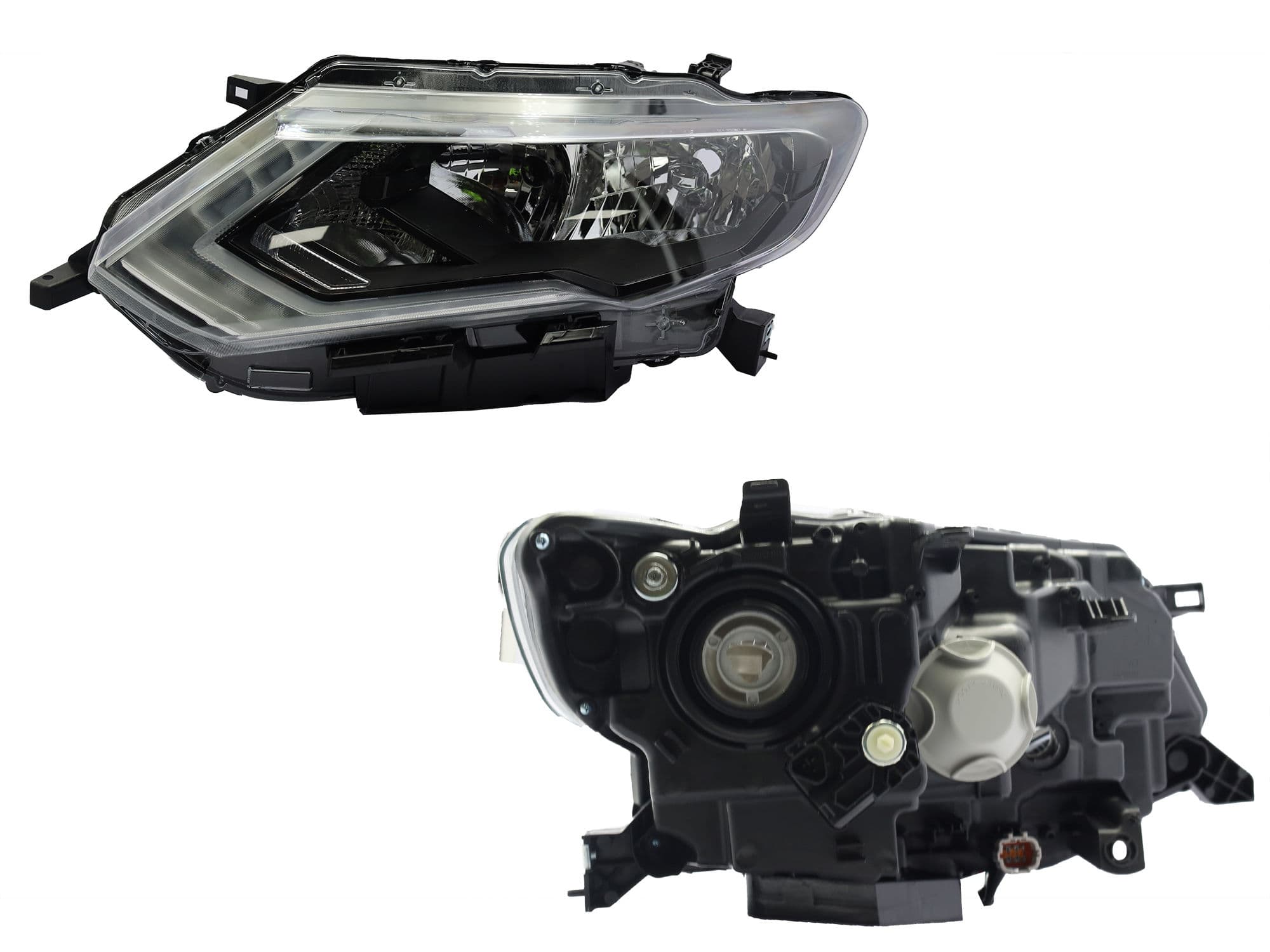Faro Izquierdo Nissan X-TRAIL SENSE/ADVANCE 2018-2022 Con Led Con Motor