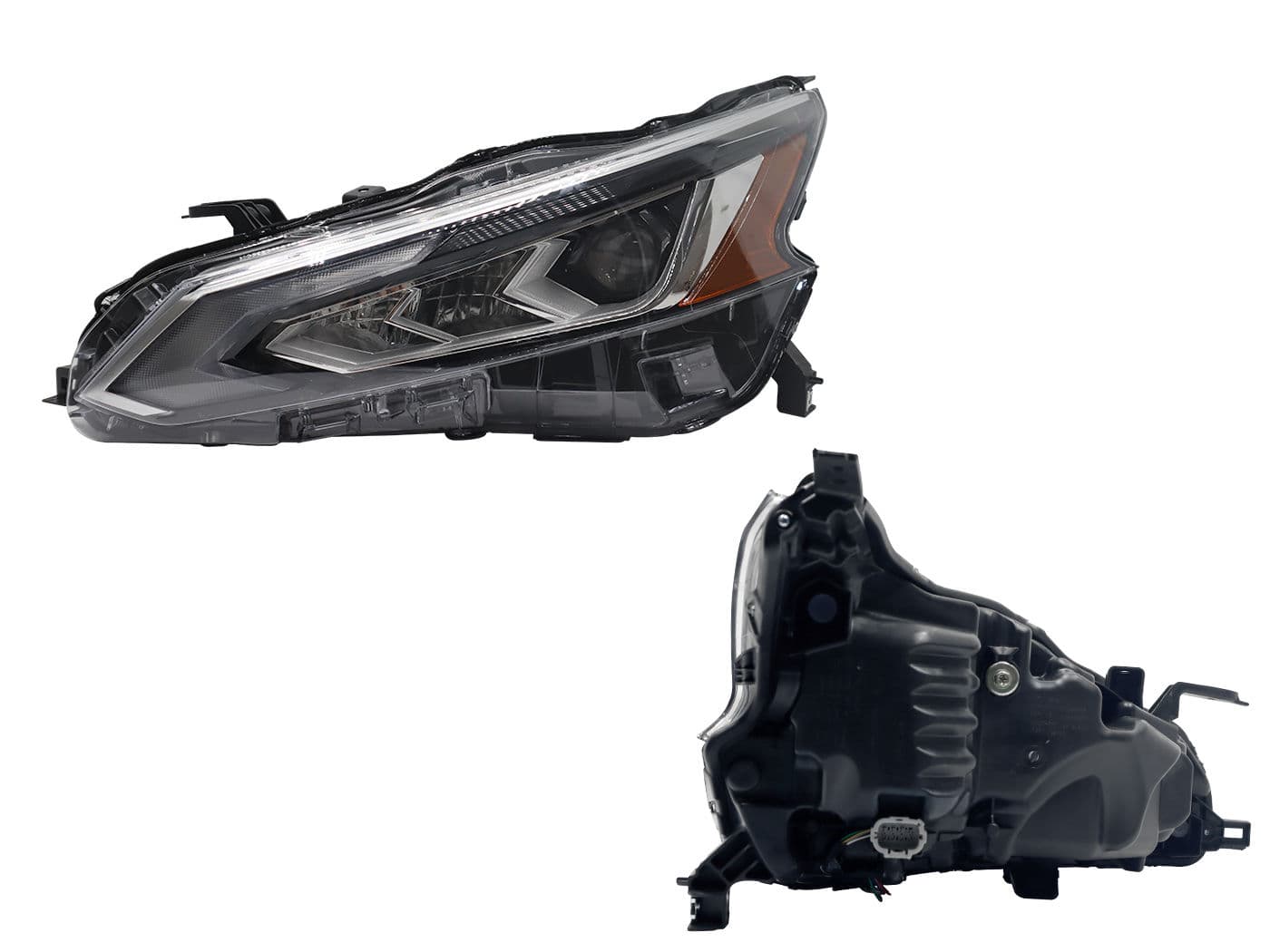 Faro Izquierdo Nissan ALTIMA ADVANCE/EXCLUSIVE 2019-2024 Con Lupa Con Led