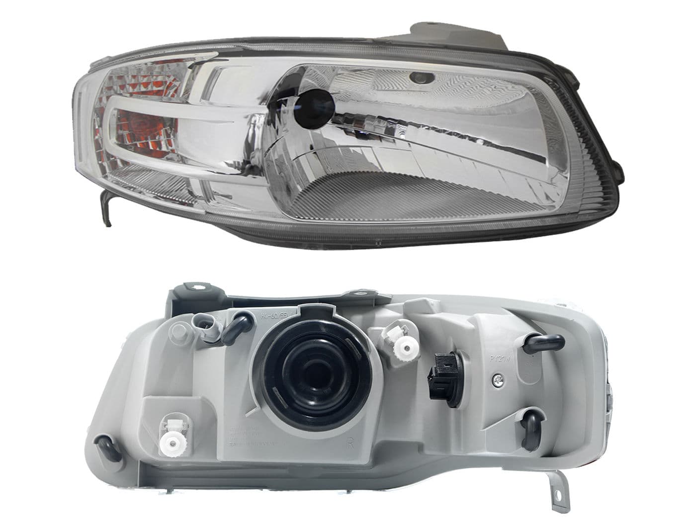 Faro Derecho Volkswagen POINTER 3-5PTAS 2006-2009 Fondo Cromado