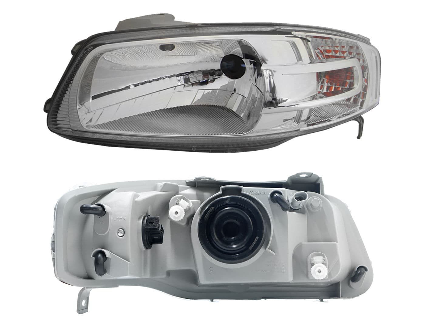 Faro Izquierdo Volkswagen POINTER 3-5PTAS 2006-2009 Fondo Cromado