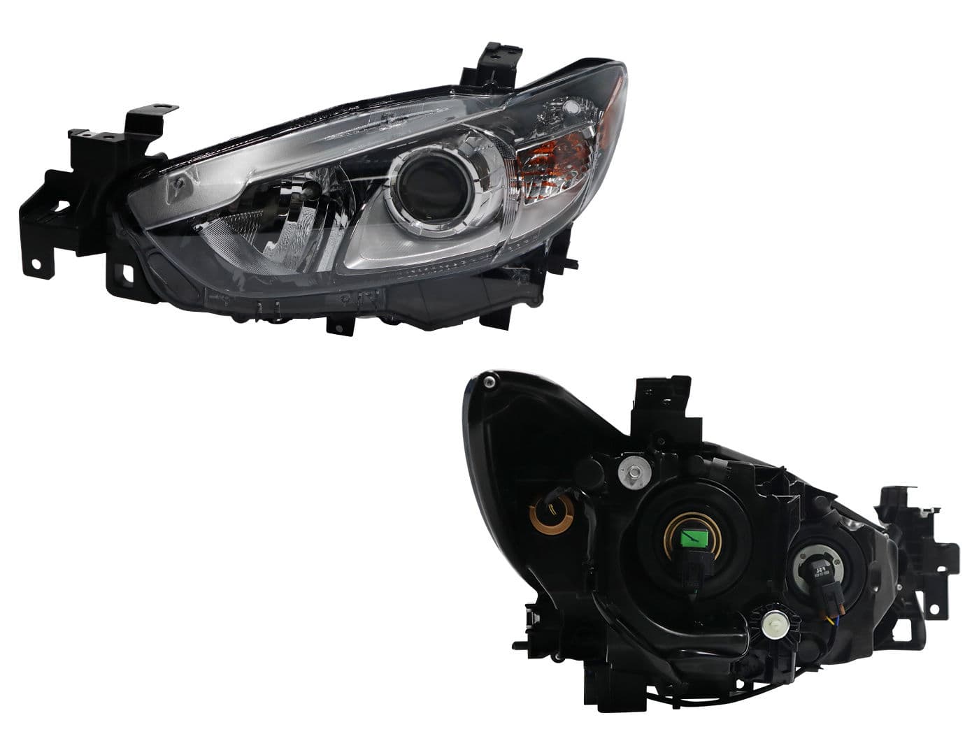 Faro Izquierdo Mazda MAZDA 6 2014-2018 Con Lupa Con Mica Ámbar