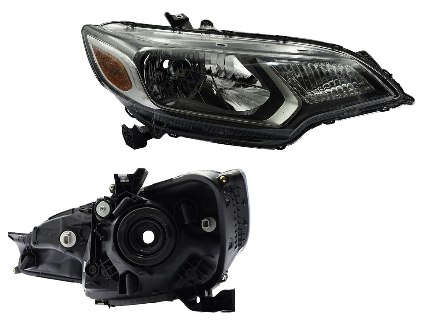 Faro Derecho Honda FIT 2015-2017 Con Mica Ámbar
