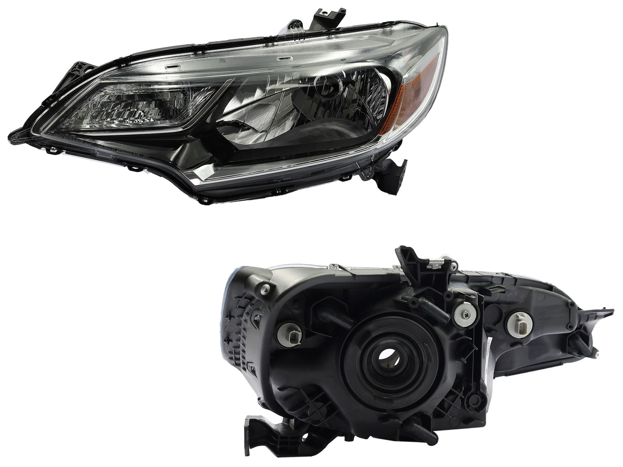 Faro Izquierdo Honda FIT 2018-2020 Con Mica Ámbar