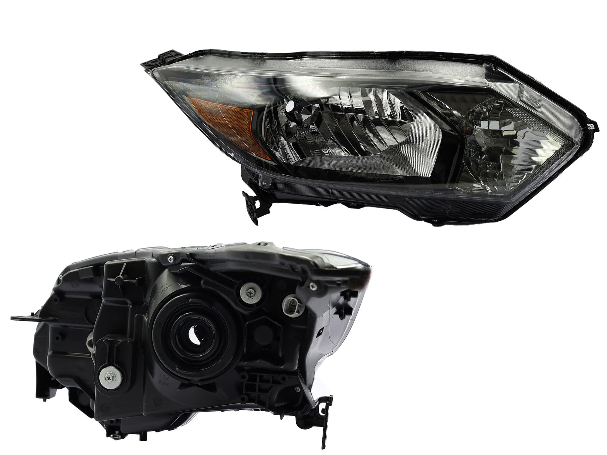 Faro Derecho Honda HR-V 2016-2018 Con Mica Ámbar