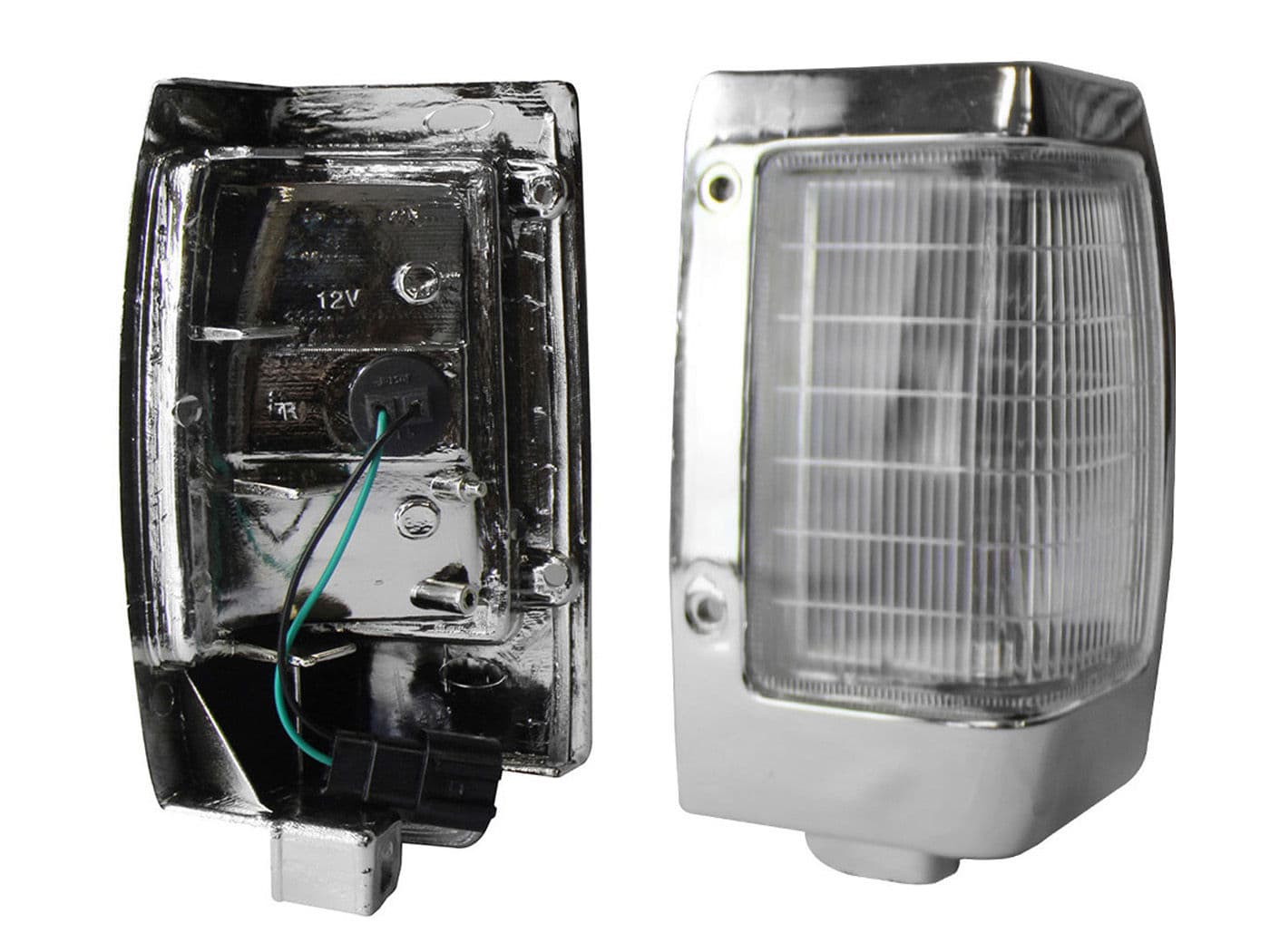 Cuarto Derecho Esquina Nissan D-21 1994-2007 Cromado 2 Piezas