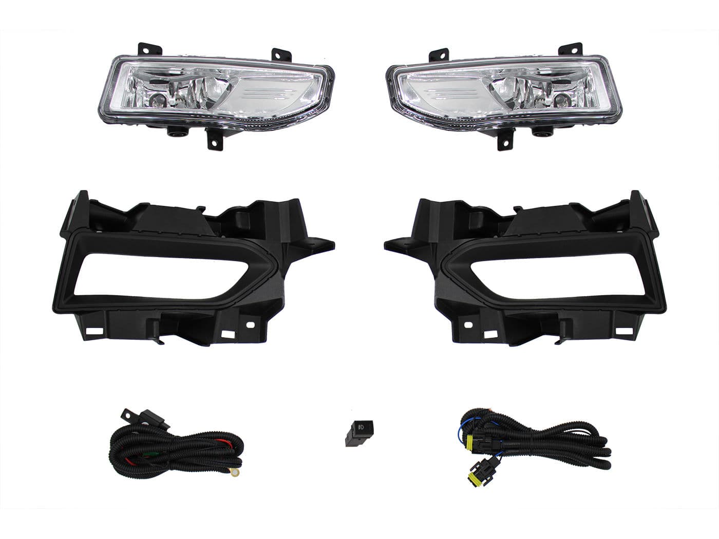 Kit Faro Aux C/Cables C/Rejillas Negras C/Focos Nissan Versa 2020 2022