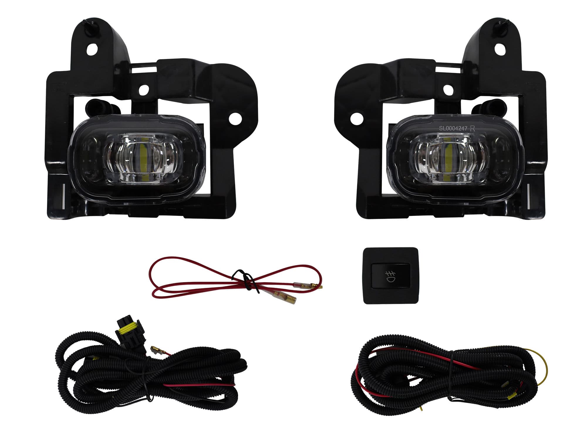 Kit Faro Aux C/Cables C/Rejillas Negras C/Focos Nissan X-Trail 2023 2025