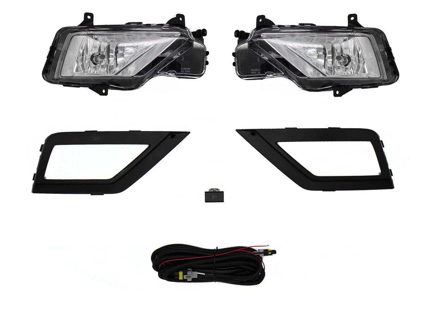 Kit Faro Aux C/Cables C/Rejillas Negras C/Focos (Saveiro 17-23) Volkswagen Gol 2019 2021