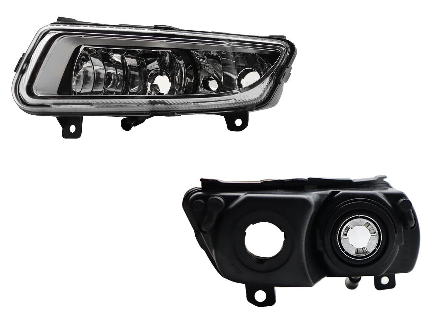 Faro Aux Izq Fondo Cromo P/2Foco S/Foco (Polo 13-14) Volkswagen Vento 2016 2019
