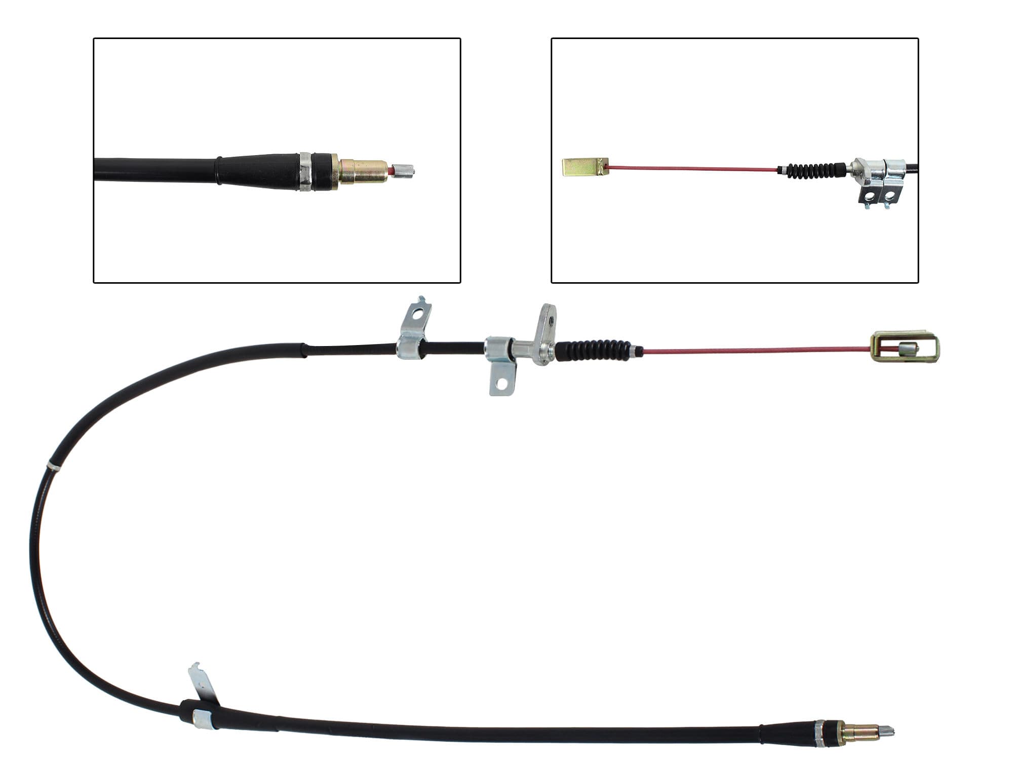 Chicote Freno Mano Tras Der Largo Nissan D-21 2/4Wd 2.4L 1994 2007