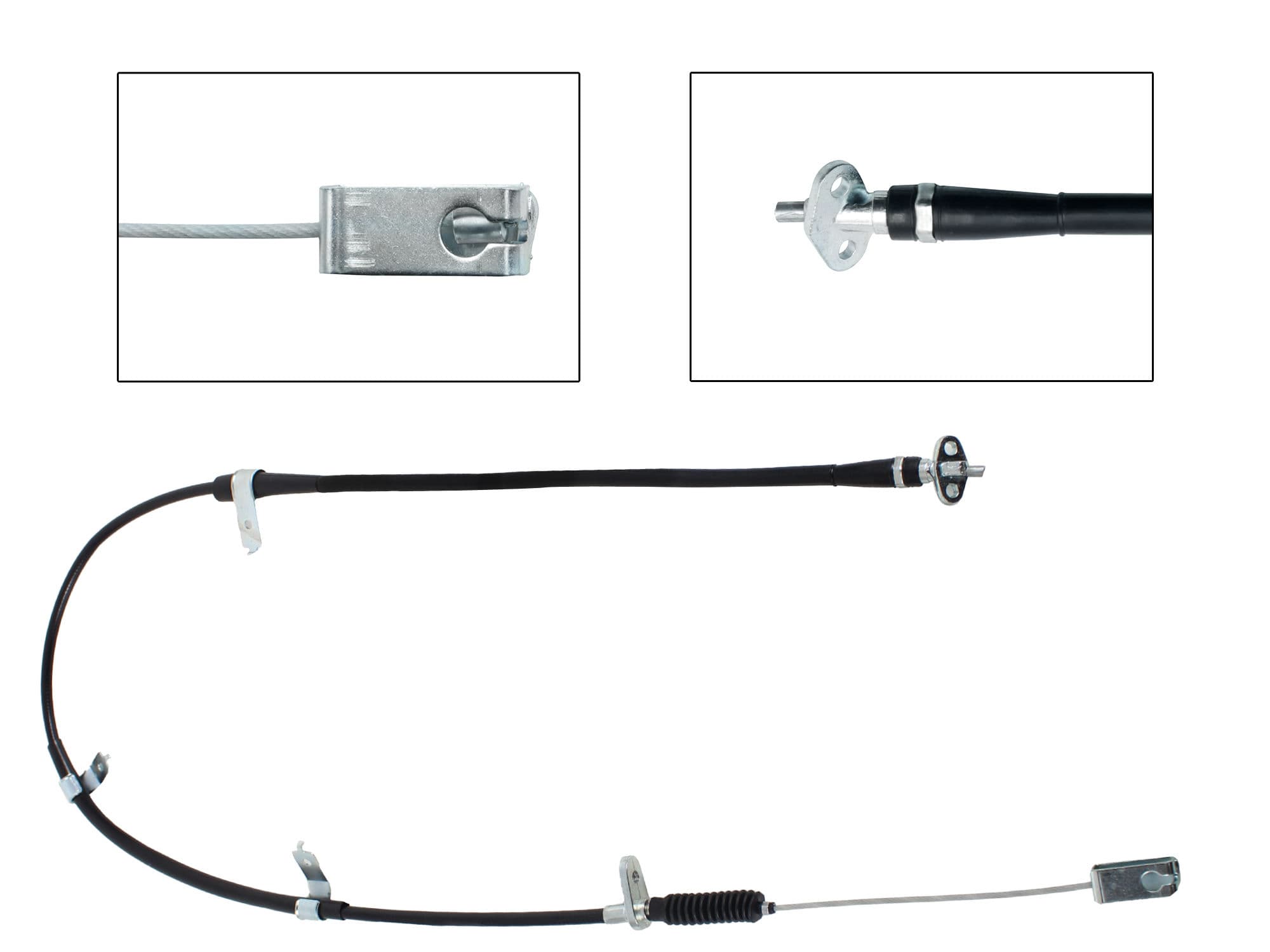 Chicote Freno Mano Tras Der (D-22 4Wd 2.5L Diesel) Nissan Np-300 (D-22) 2Wd 2.4L 2008 2015