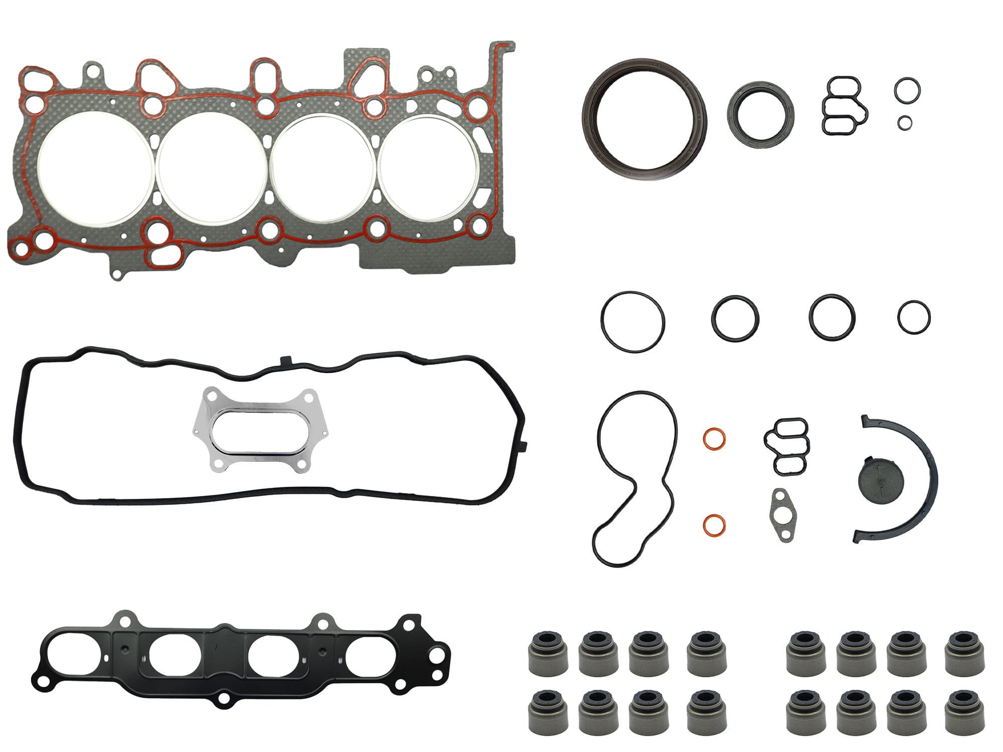 Junta Motor Completa Grafitada 16Val L15A7 (Fit 09-20/Br-V 18-24) Honda City 1.5L 2010 2020