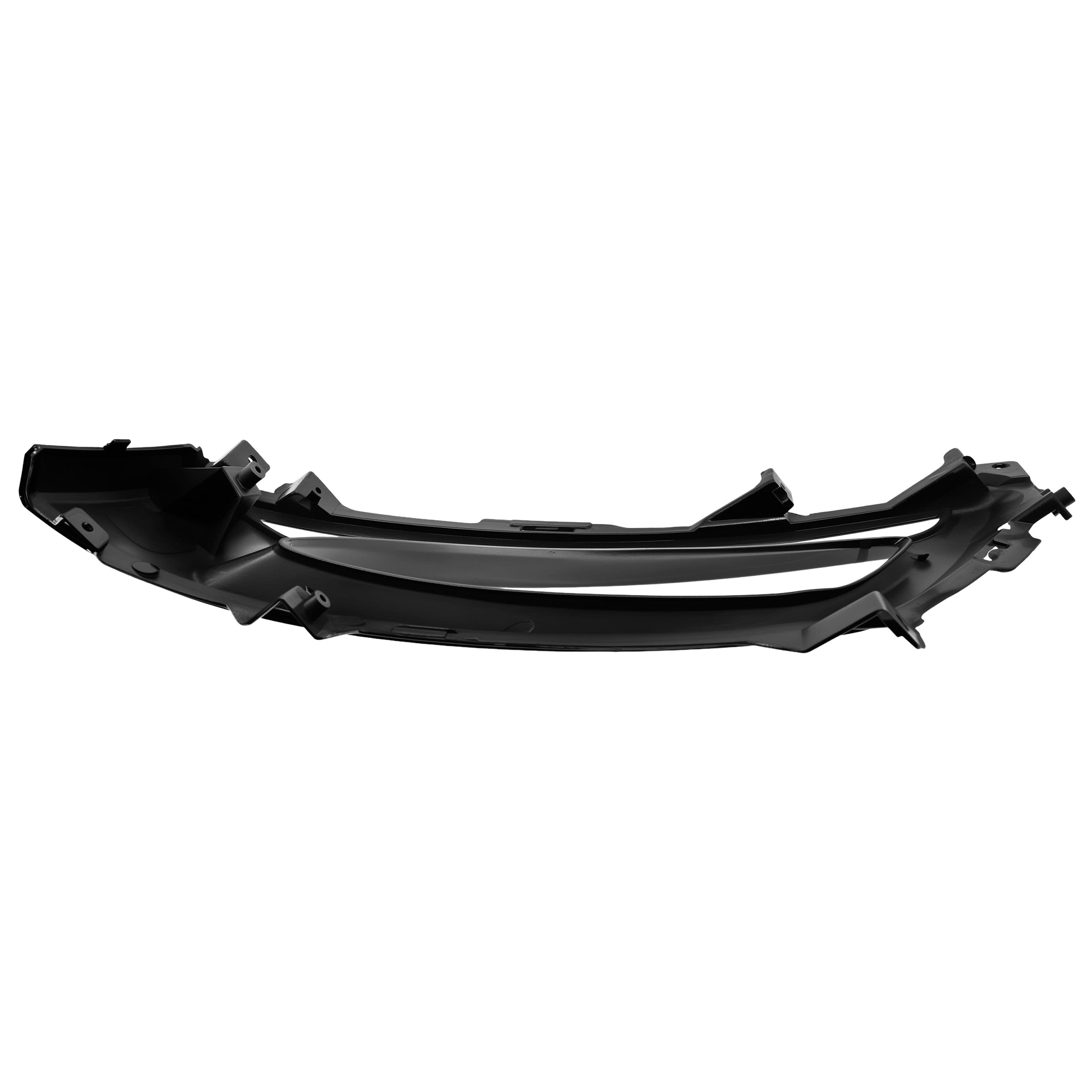 Rejilla Fascia Delantera Derecho Kia Optima 2011-2013 Sx (U.S.A.) Negro Mate Con Hoyo Para LED