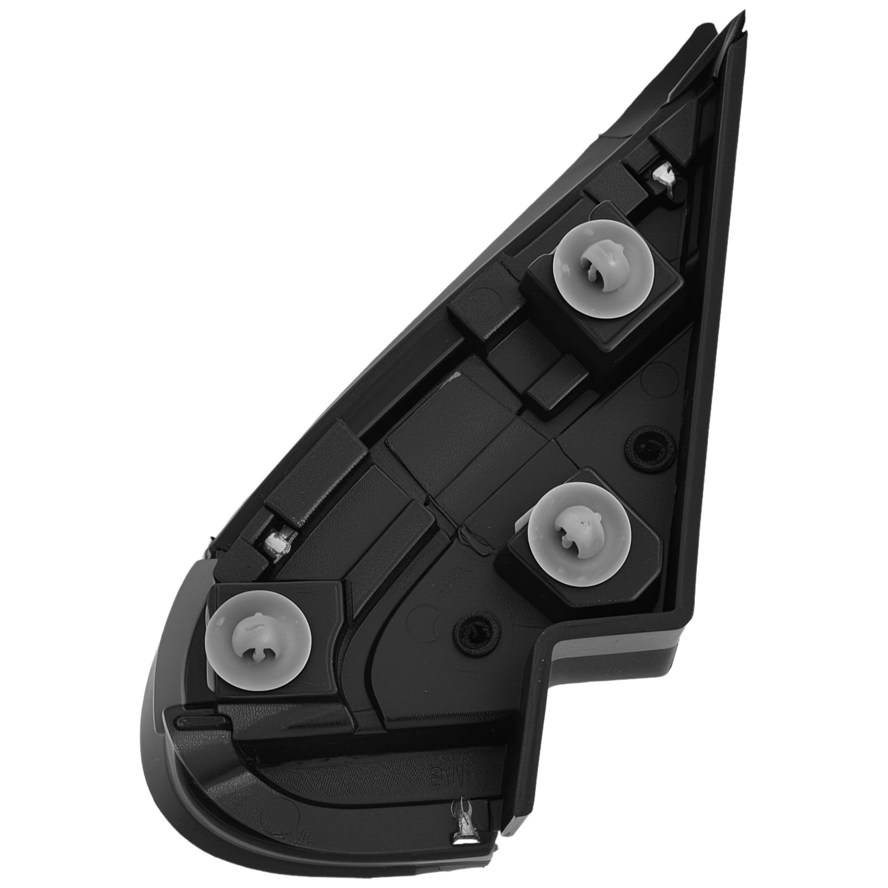 Moldura Esquinero Espejo Honda Cr-V 2007-2011 Superior Corrugada Con Moldura Cromada Derecho
