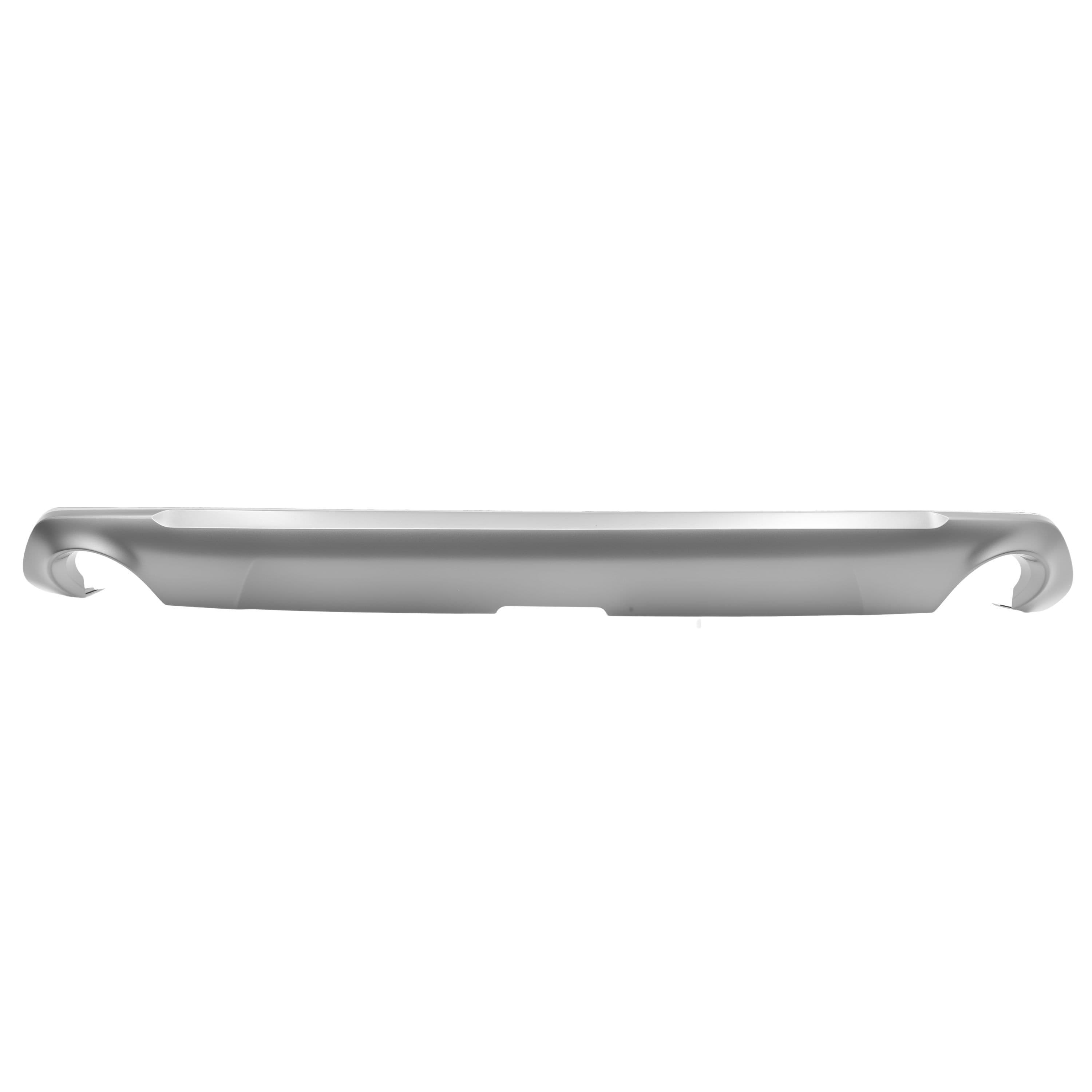 Moldura Fascia Trasera Mazda Cx-50 2023-2026 Inferior Plateada Con Hoyo Para Escape