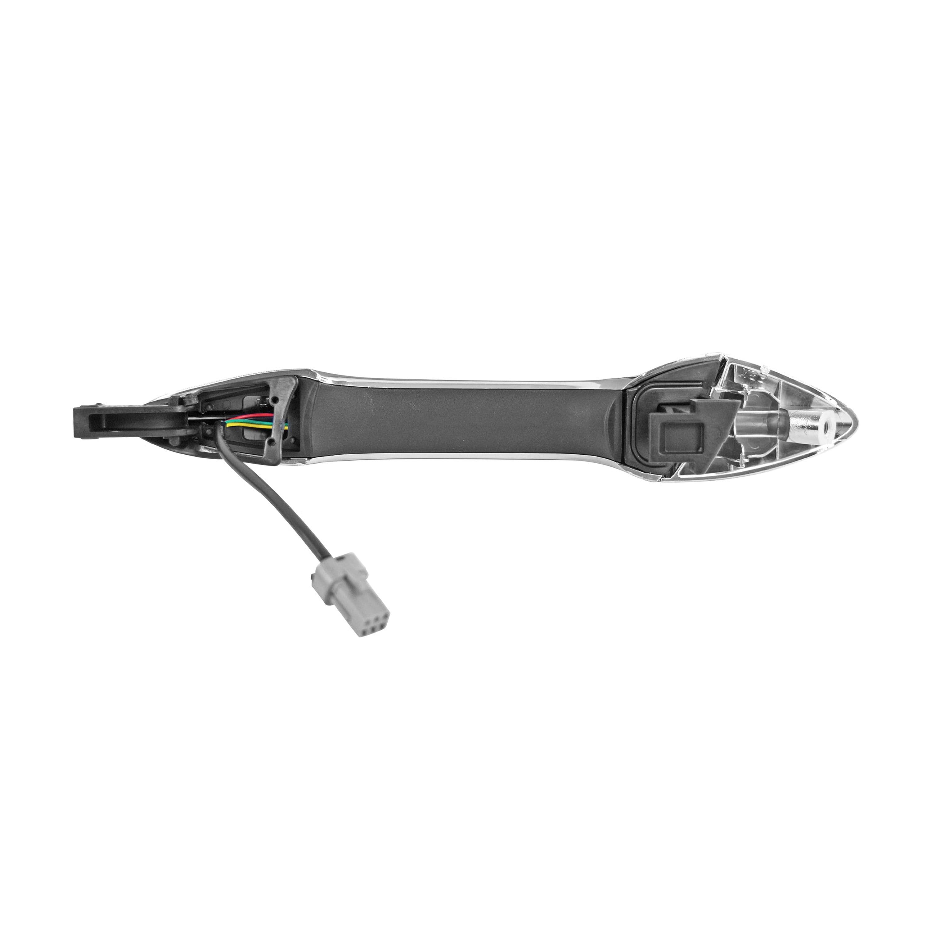 Manija Exterior Derecho Hyundai Elantra 2013-2016 Cromada Plástico Con Sensor Sin Hoyo Para Llave Delantera