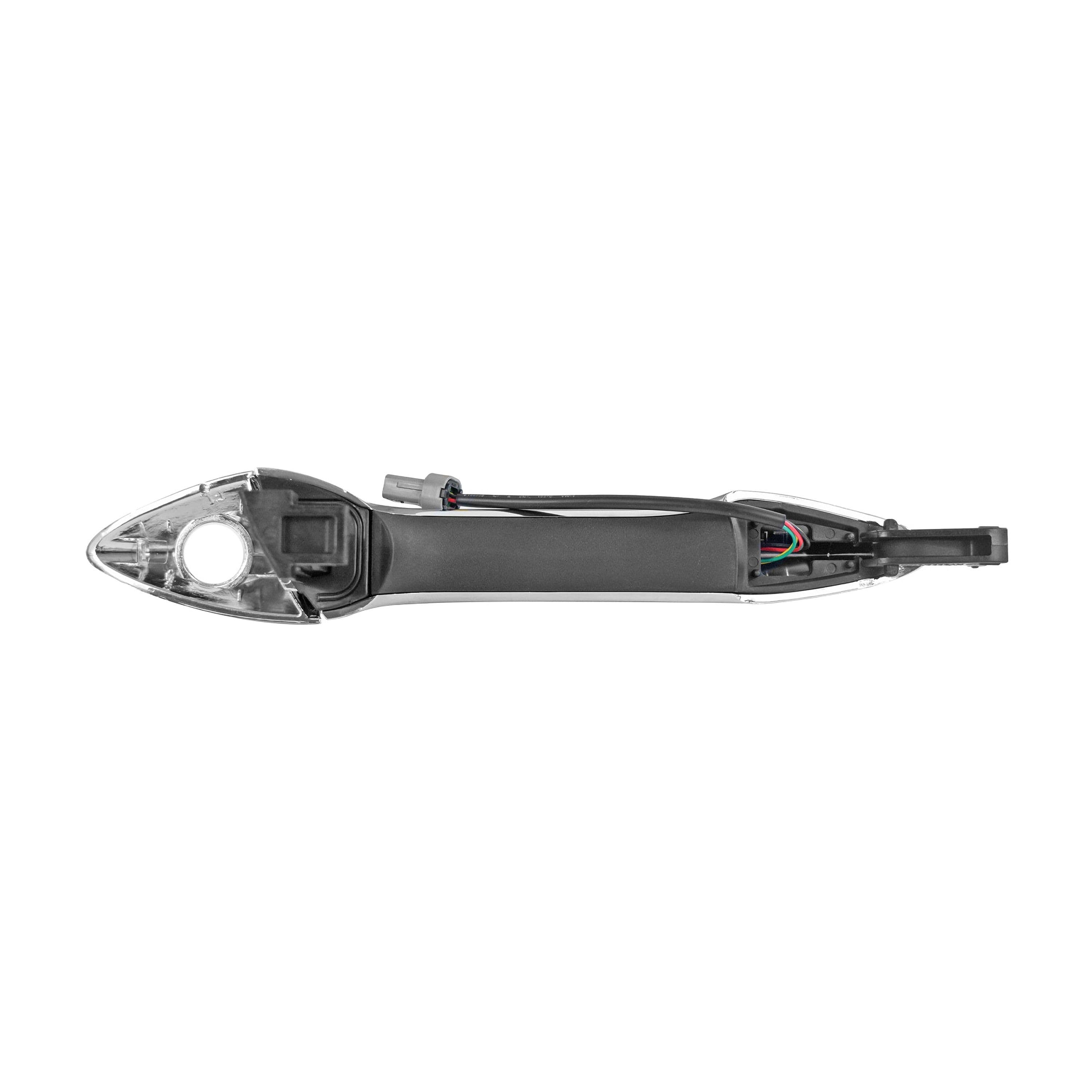Manija Exterior Izquierdo Hyundai Elantra 2013-2016 Cromada Plástico Con Sensor Con Hoyo Para Llave Delantera