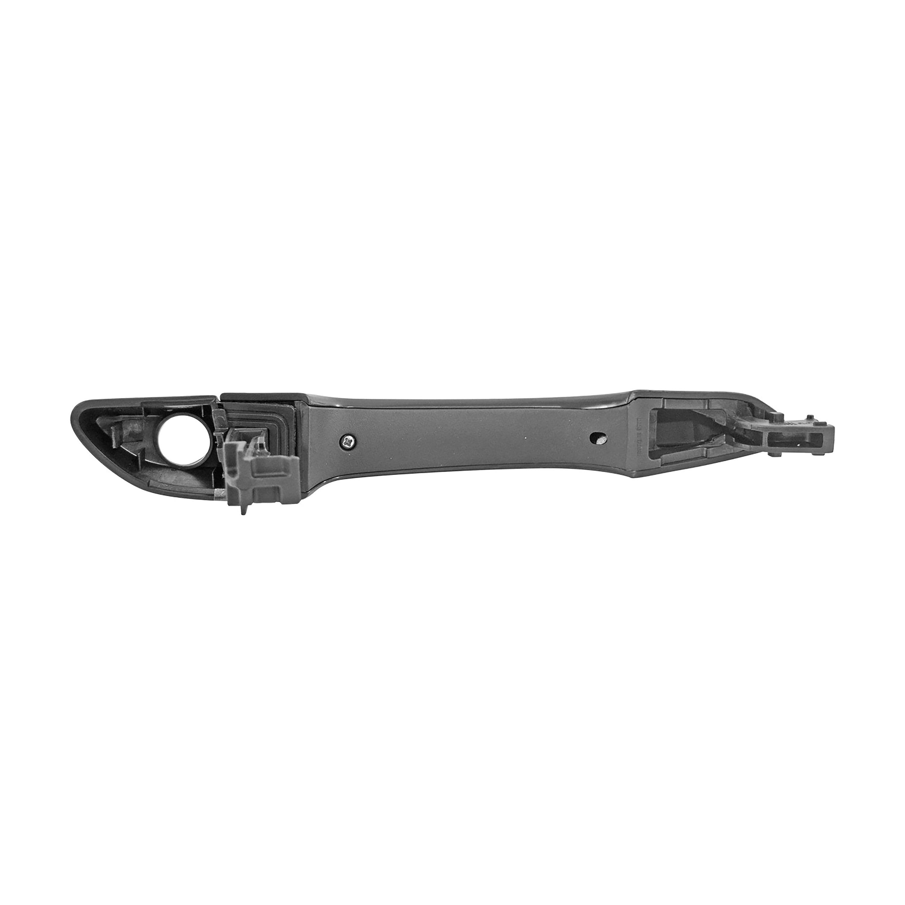 Manija Exterior Izquierdo Hyundai Tucson 2016-2021 Negro Lisa Plástico Sin Sensor Con Hoyo Para Llave Delantera