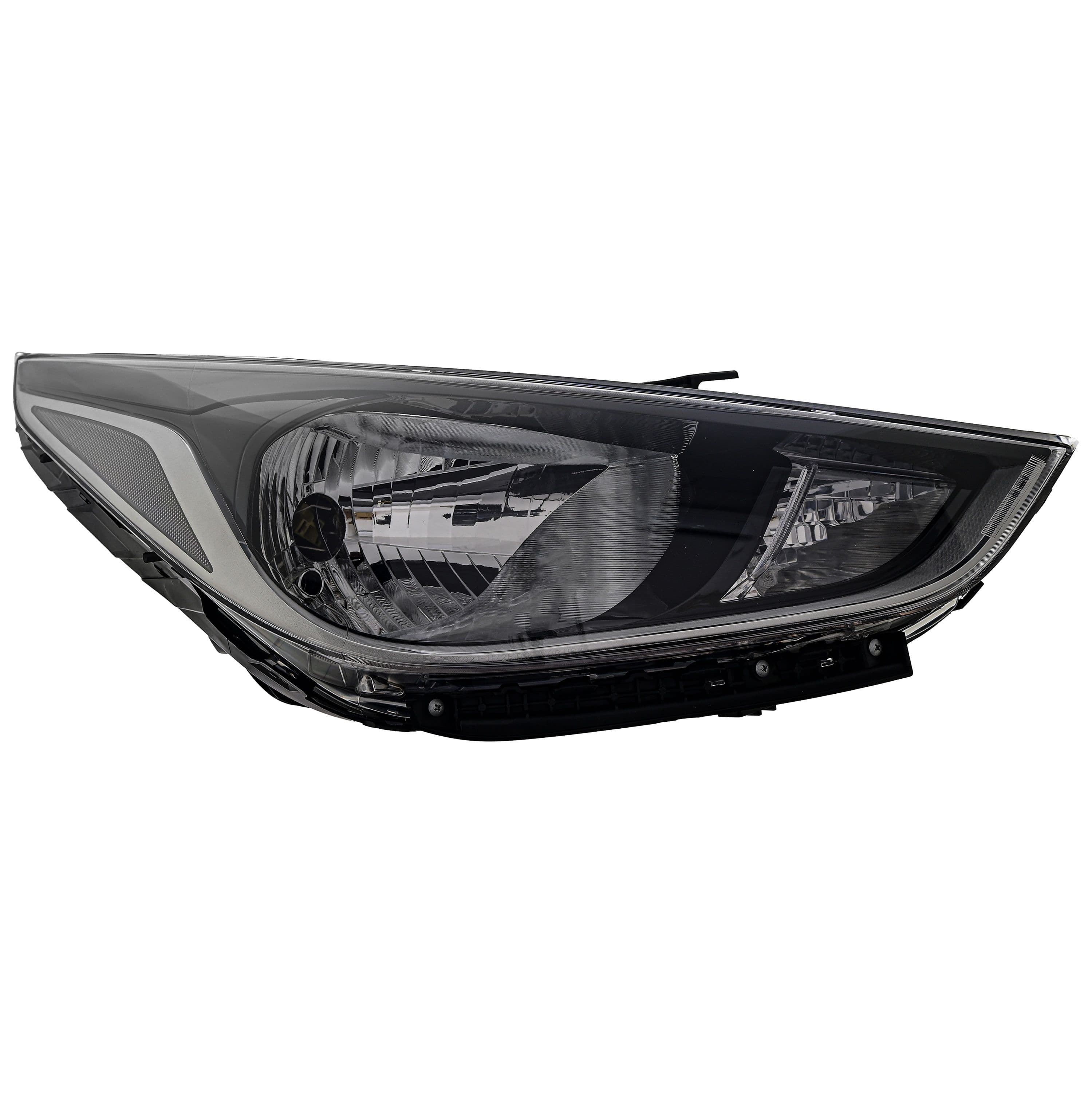 Faro Hyundai Accent 2018-2022 Manual Para Foco Halogeno DEPO Derecho