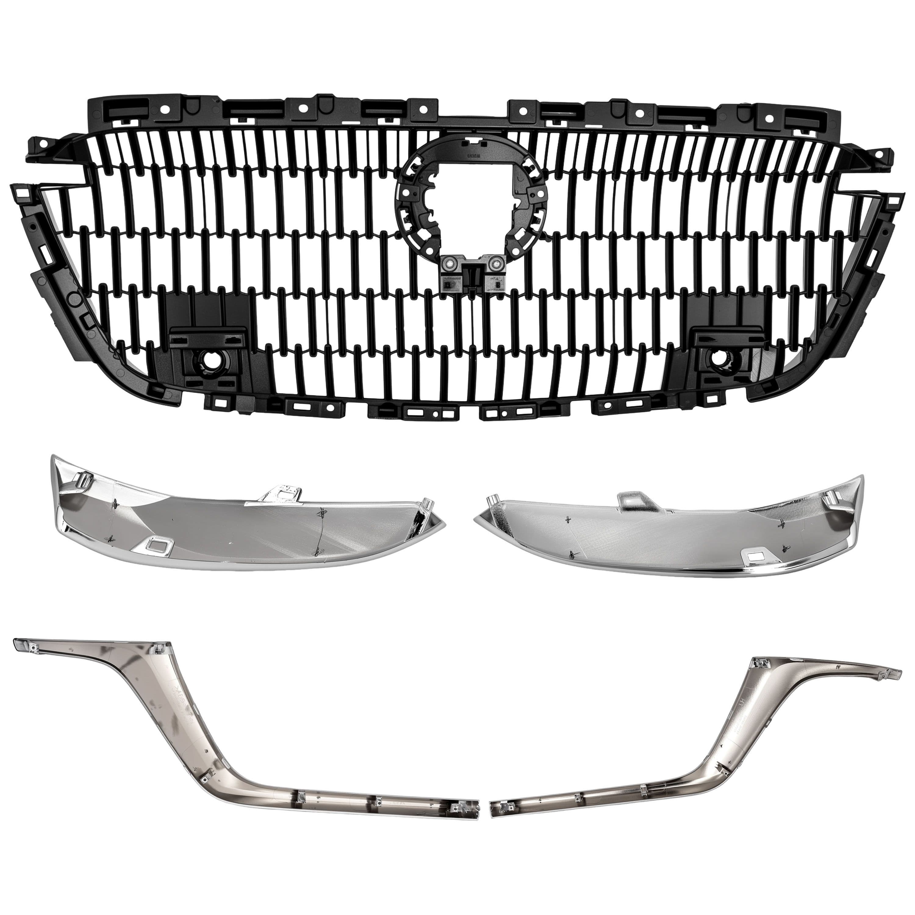Parrilla Mazda Cx-90 2024-2026 Con Molduras Cromadas