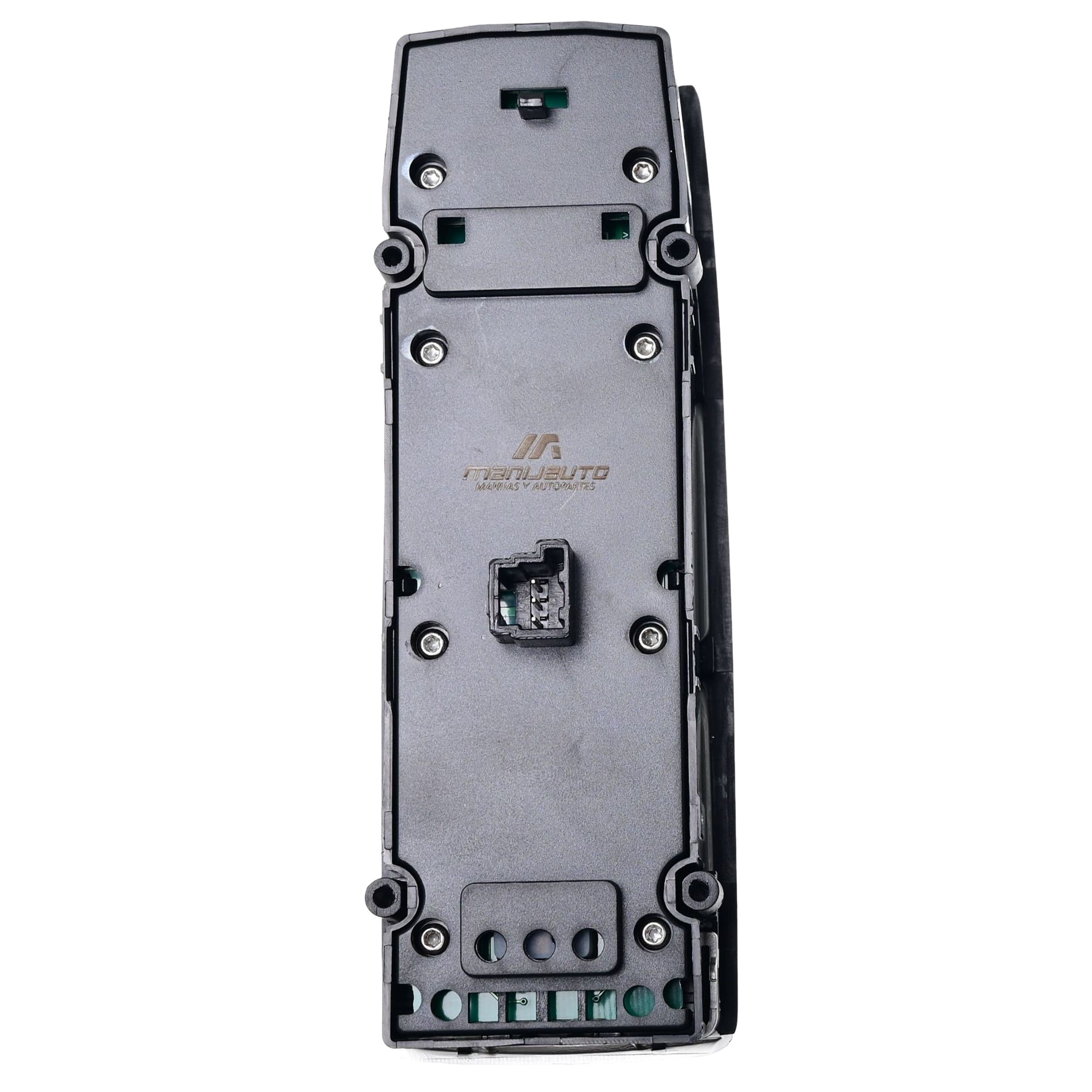 Control De Elevador Mercedes-Benz Clase C 2007-2014 Negro 9 Teclas 3 Pins Para Espejos Autoabatibles Delantera Izquierdo