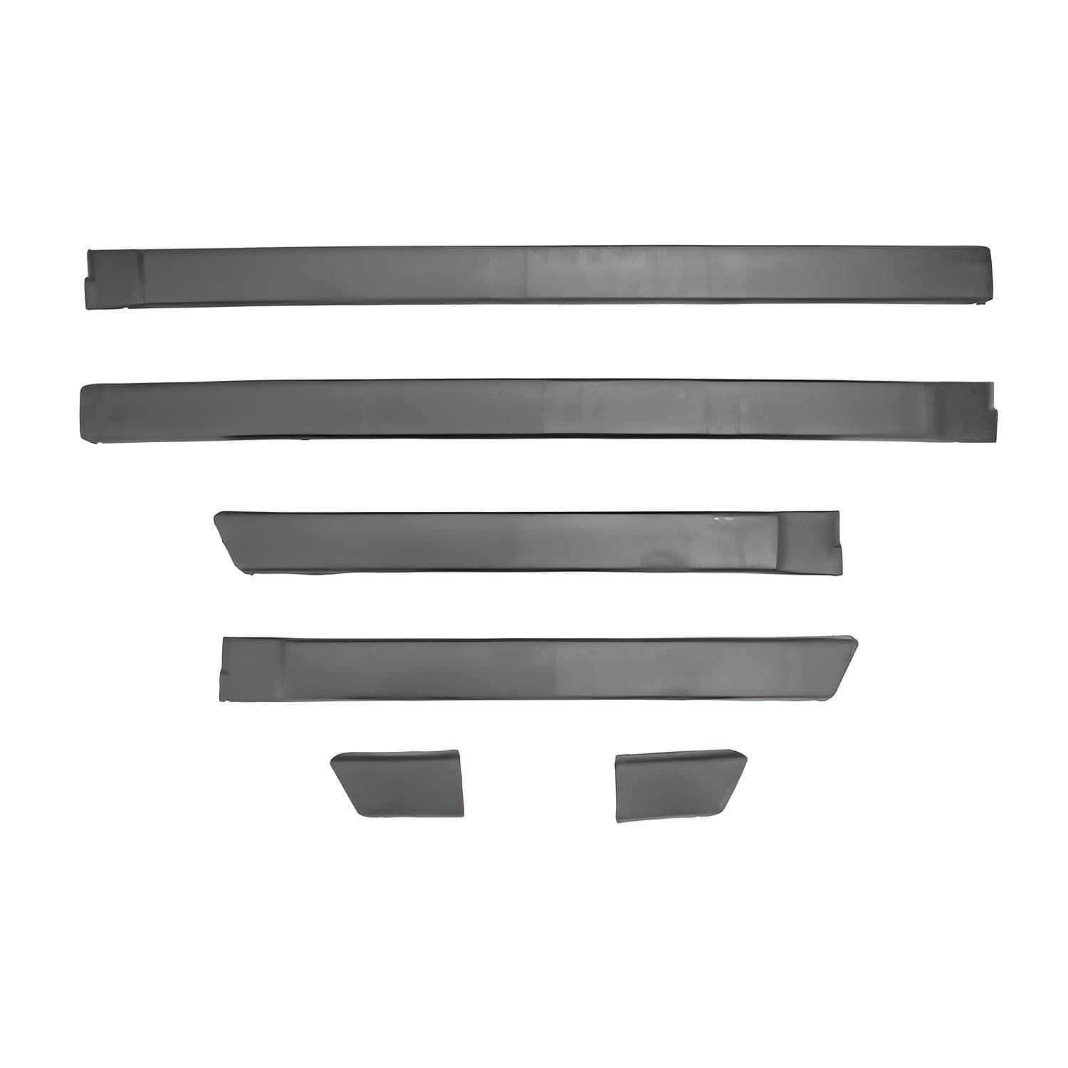 Molduras de puerta Volkswagen Golf/Jetta 1988-1990 4 puertas anchas corrugadas