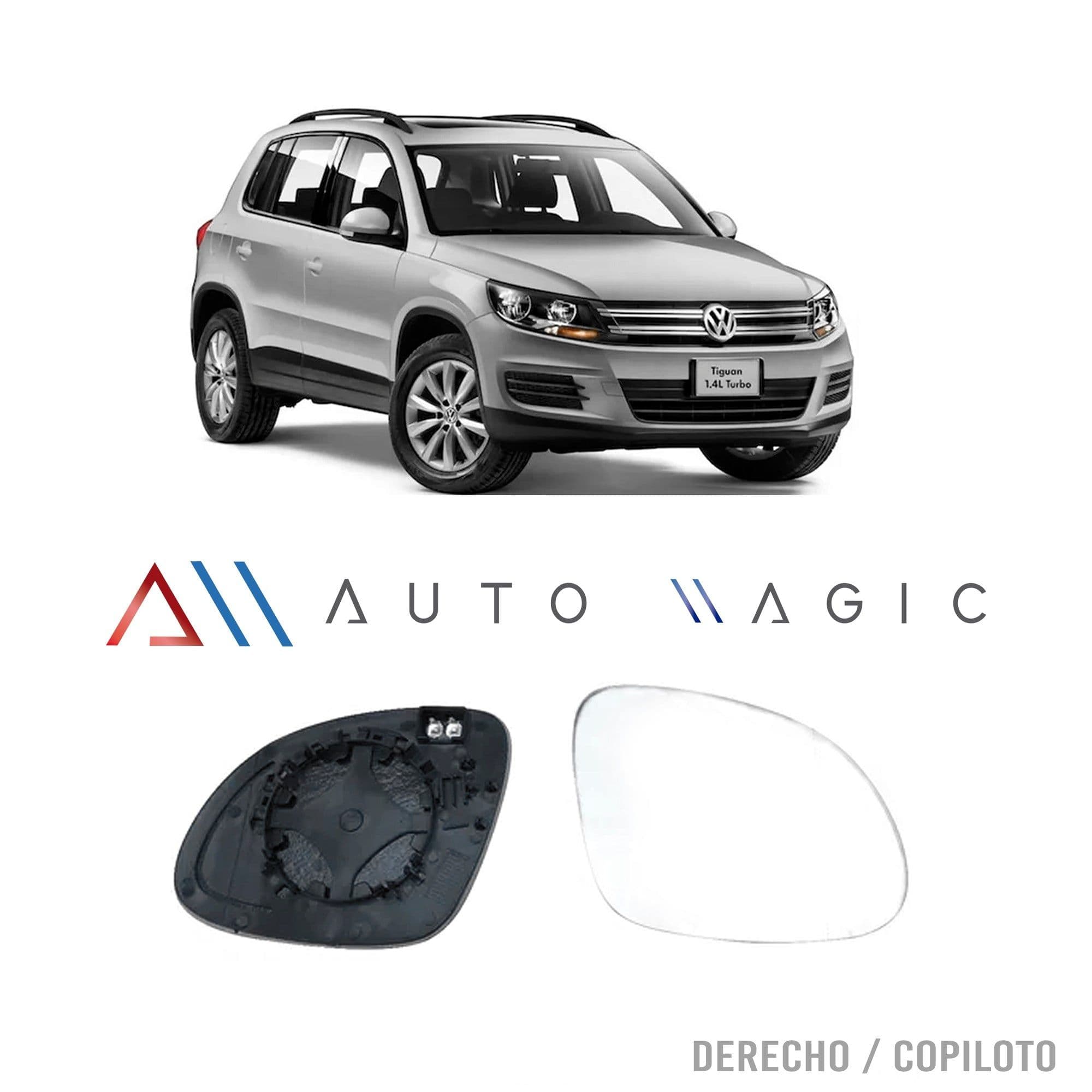 Luna de Espejo Volkswagen Tiguan 2009-2017 Con Desempañante Derecho