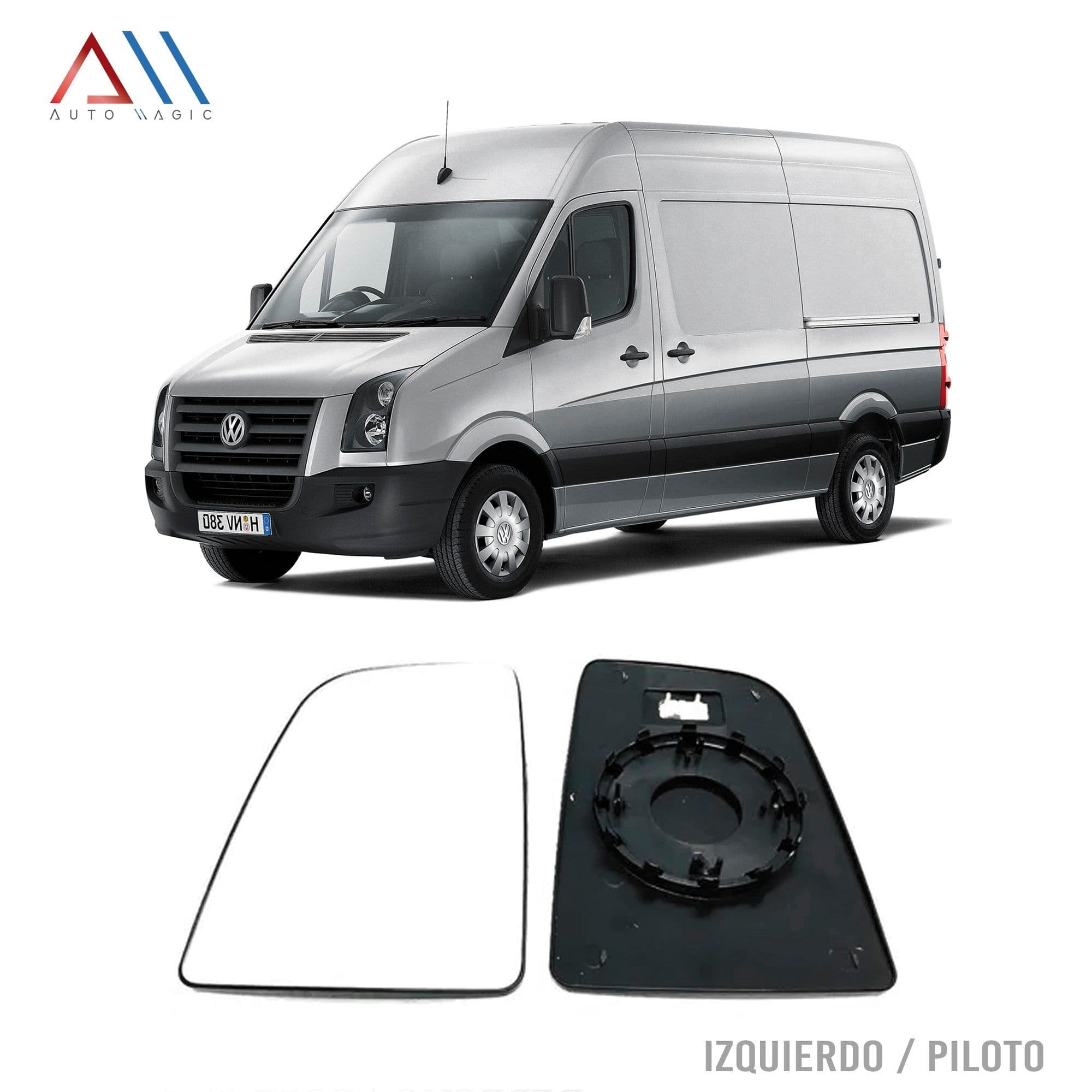 Luna de Espejo Volkswagen Crafter 2008-2013 Grande Con Desempañante Izquierdo