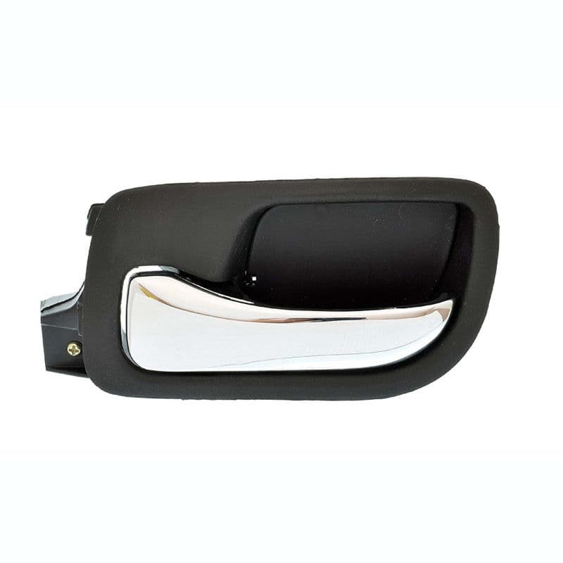 Manija Interior Honda Accord 4P Sedan 2003-2007 Negra/Cromo Plastico Izquierdo Trasera Hushan