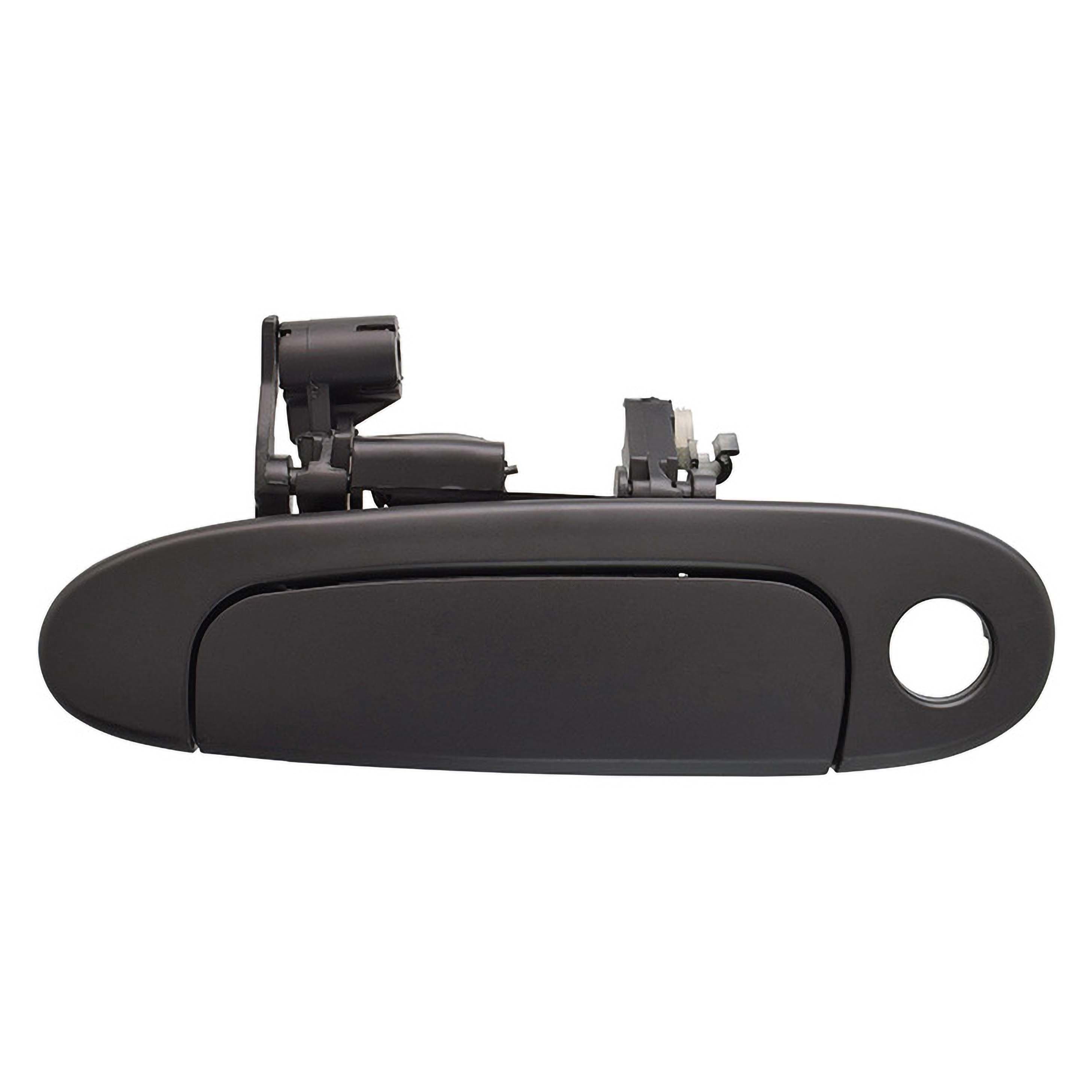 Manija Exterior Toyota Yaris 2000-2005 Con Hoyo Para Llave Lisa Negra Plastico Izquierdo Delantera Hushan