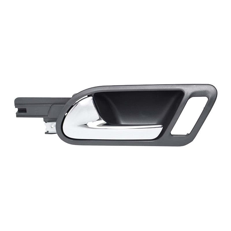 Manija Interior Volkswagen Bora 2008-2010 Con Hoyo Sin Control Cromada/Negra Plastico Izquierdo Delantera Hushan