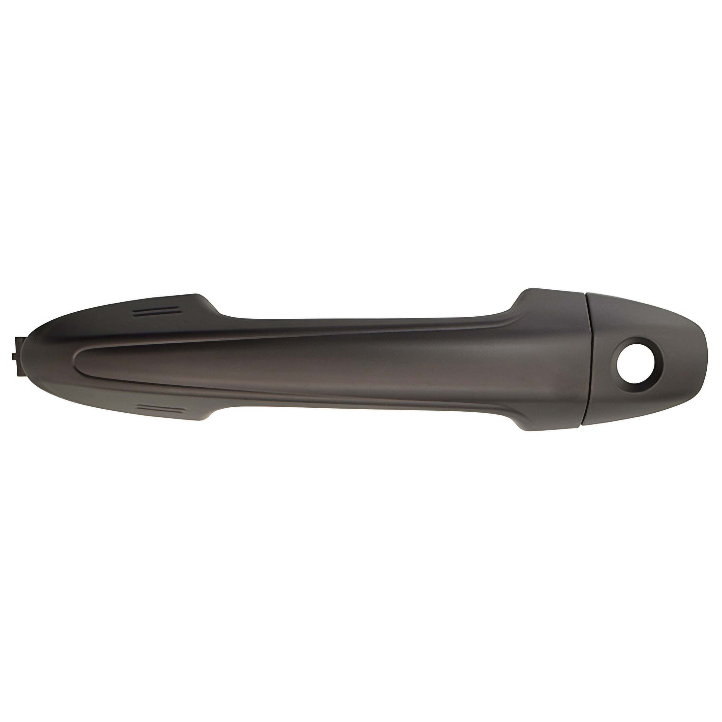 Manija Exterior Toyota Hilux Srv 2016-2020 Con Hoyo Para Llave Sin Sensor Lisa Para Pintar Negra Plastico Izquierdo Delantera Hushan