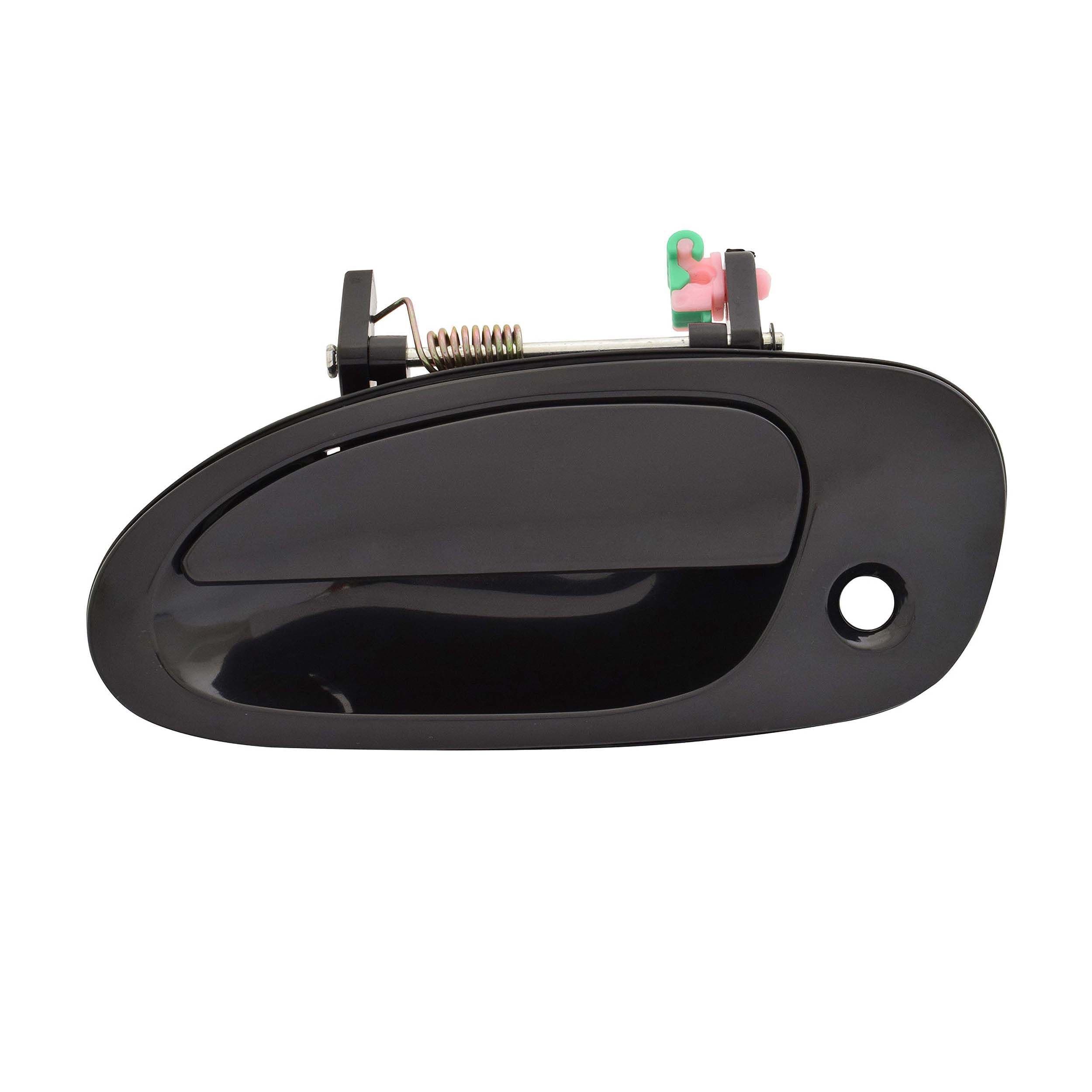 Manija Exterior Mazda 323 Familia/Protege 1995-1998 Con Hoyo Para Llave Lisa Para Pintar Negra Plastico Izquierdo Delantera Hushan