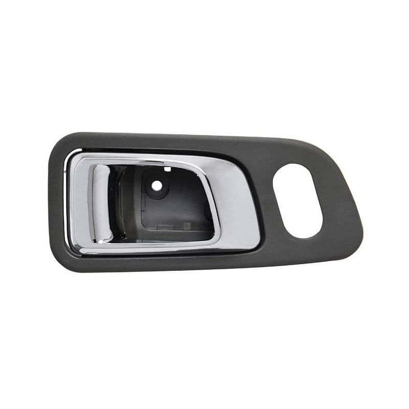 Manija Interior Honda Pilot 2003-2008 Con Hoyo Para Seguro Gris/Cromo Plastico Izquierdo Delantera Hushan