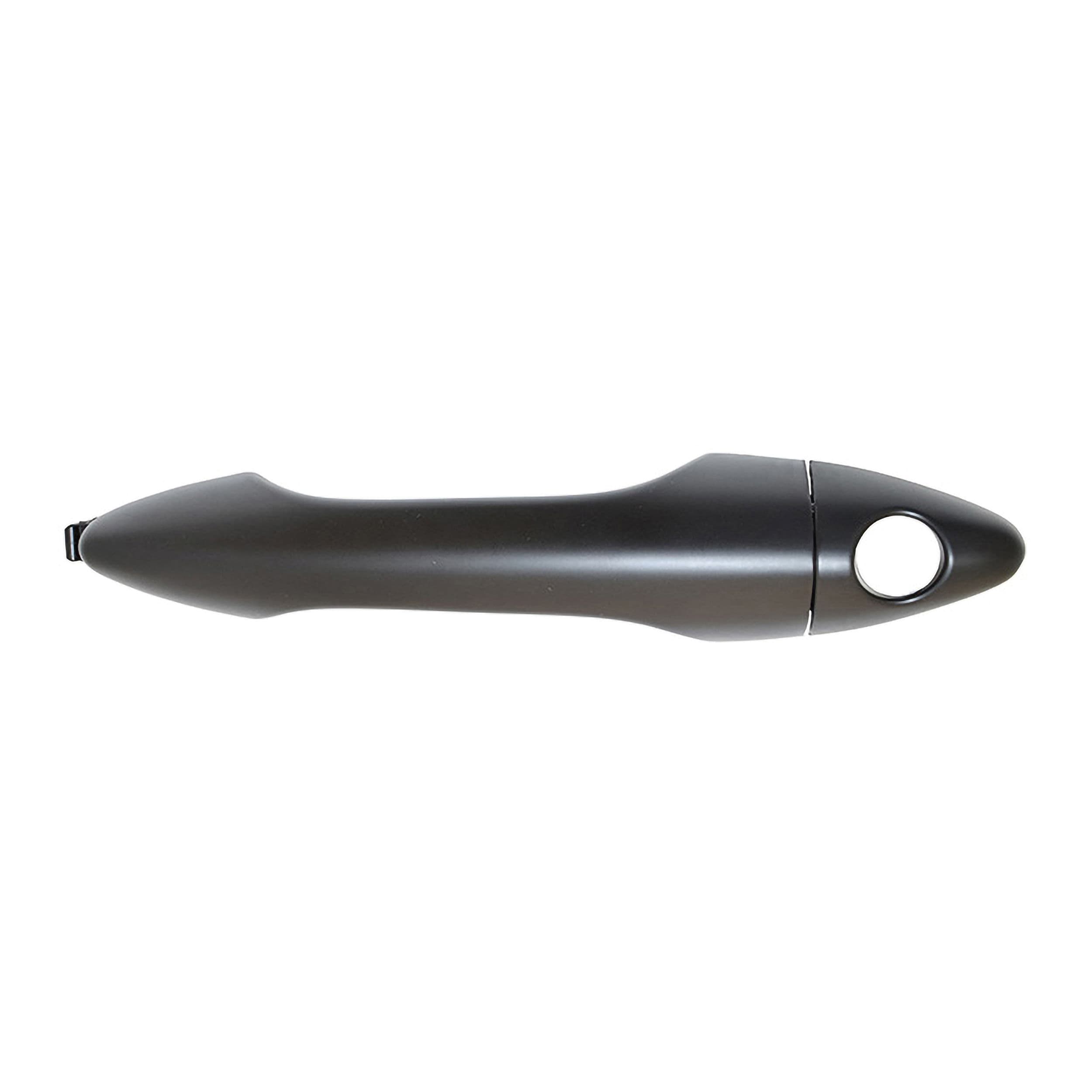 Manija Exterior Hyundai Tucson 2010-2015 Con Hoyo Para Llave Sin Sensor Lisa Para Pintar Negra Plastico Izquierdo Delantera Hushan