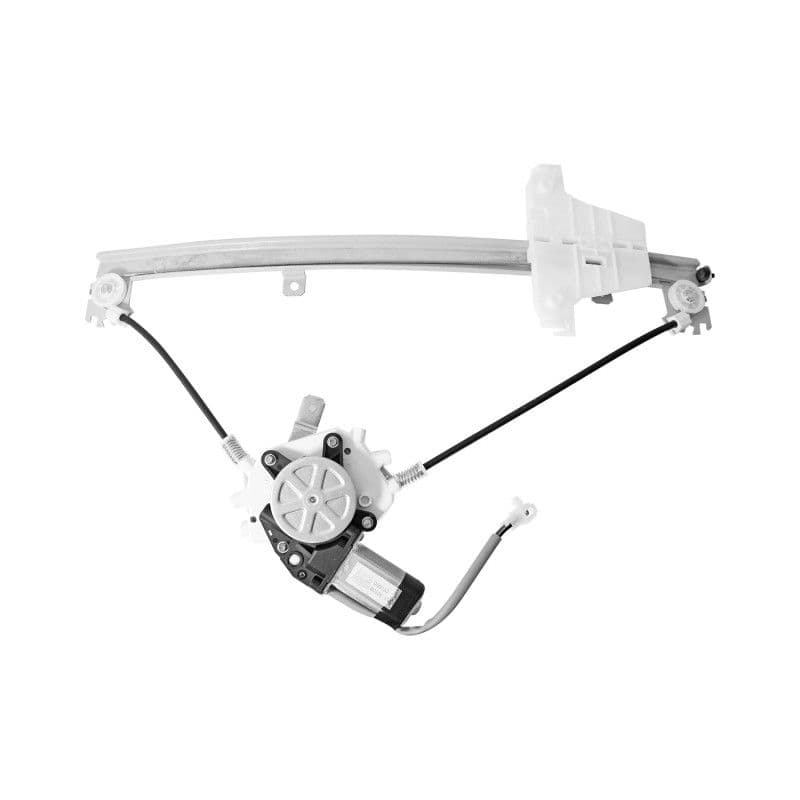 Elevador De Cristal Volkswagen Crossfox 2007-2009 Con Motor 12V Generica Izquierdo Delantera Generica