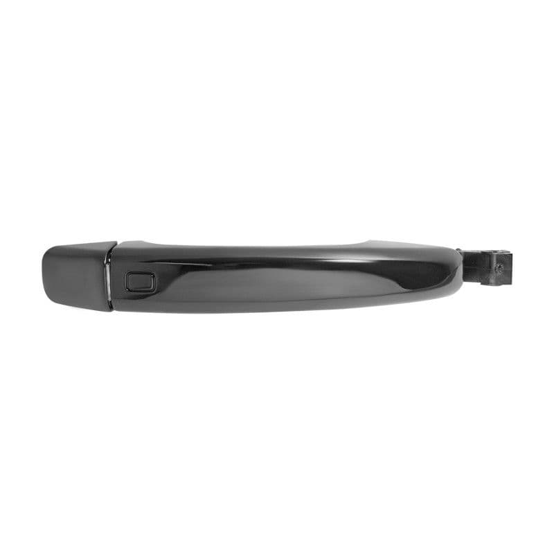 Manija Exterior Audi A4 2009-2015 Sin Hoyo Para Llave Con Sensor Lisa Negra Plastico Derecha Delantera Hushan