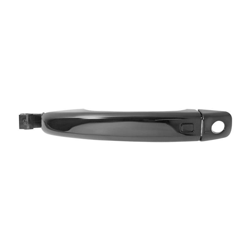 Manija Exterior Audi A4 2009-2015 Con Hoyo Para Llave Con Sensor Lisa Negra Plastico Izquierdo Delantera Hushan