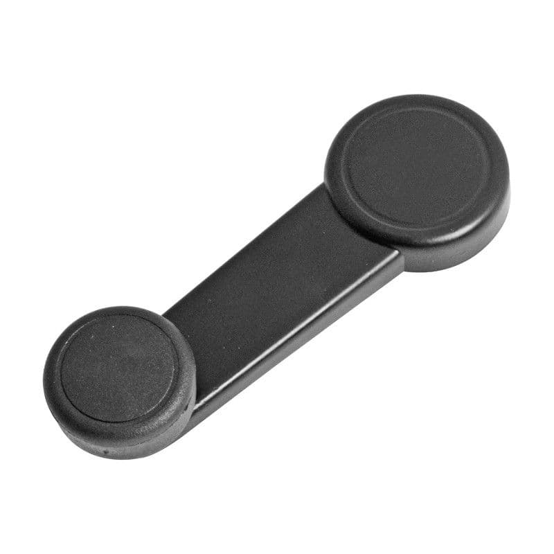 Manija De Elevar Ford Ecosport 2004-2012 Negra Base Toda Metal Negra