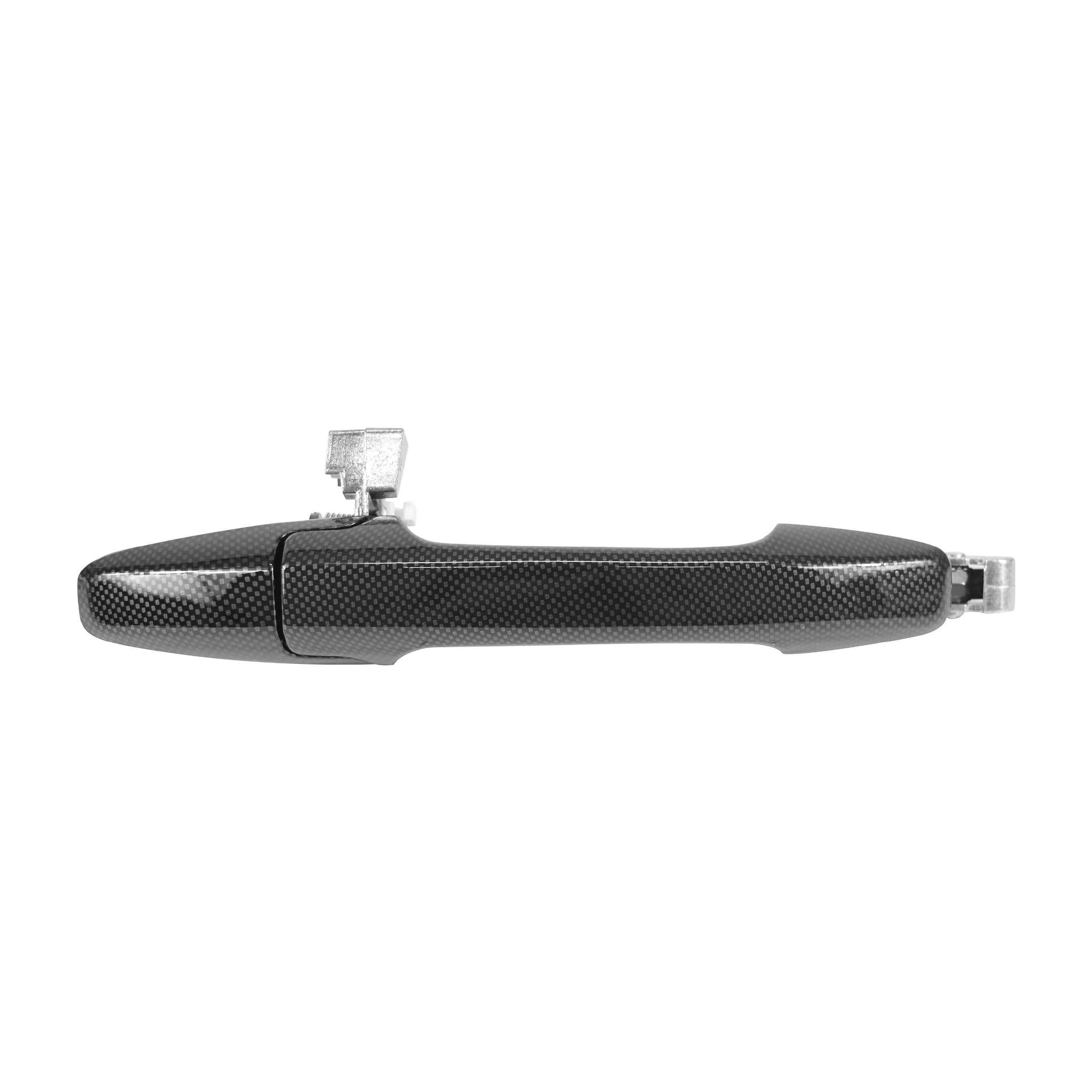Manija Exterior De Carbon Honda Civic 2006-2011 Sin Hoyo Para Llave Fibra Negra Plastico Derecha Delantera/Trasera Delantera Hushan