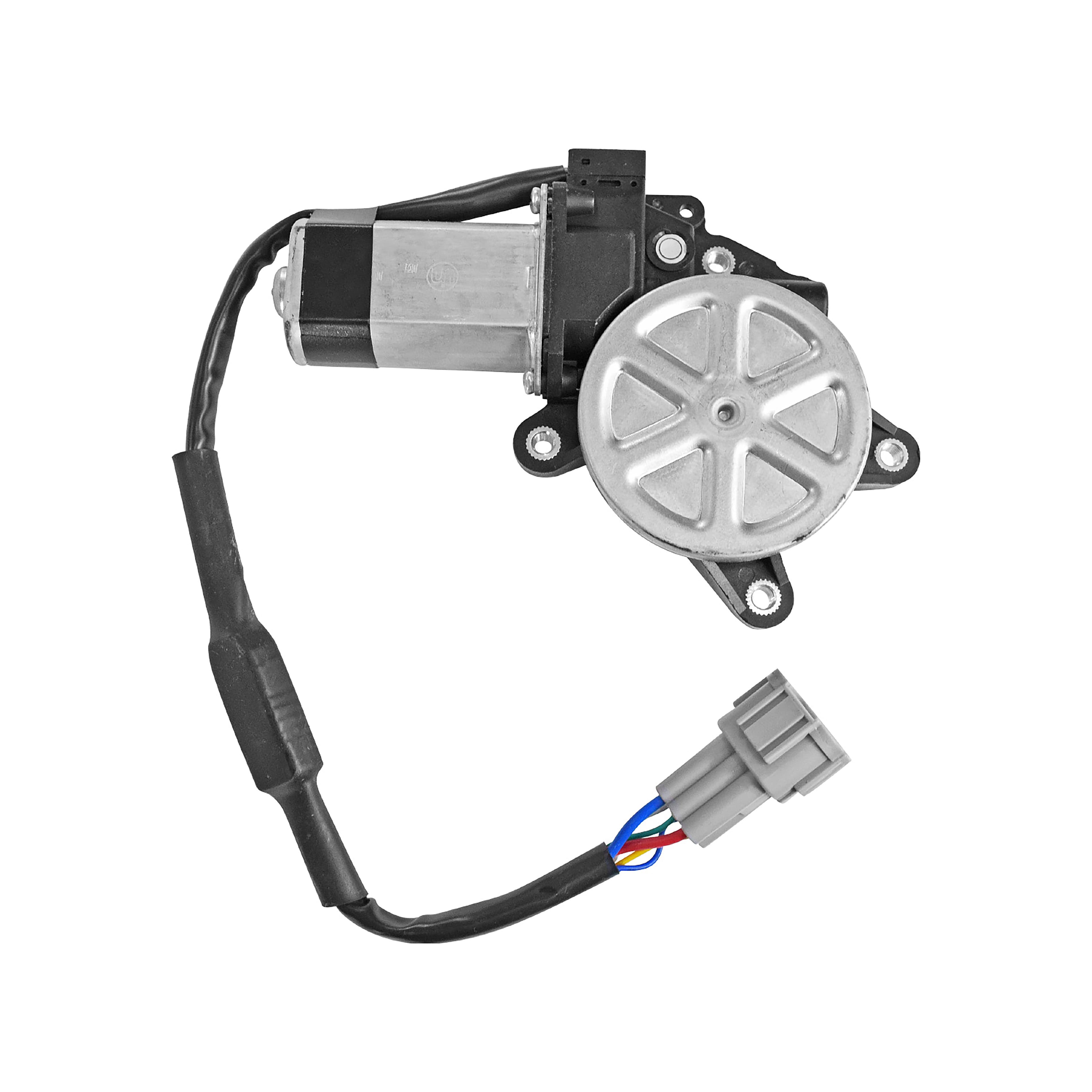 Motor De Elevador Electrico Nissan X-Trail 2000-2007 6 Pines 12V Cuadrado 34 Cm 4 Izquierdo Delantera Hushan
