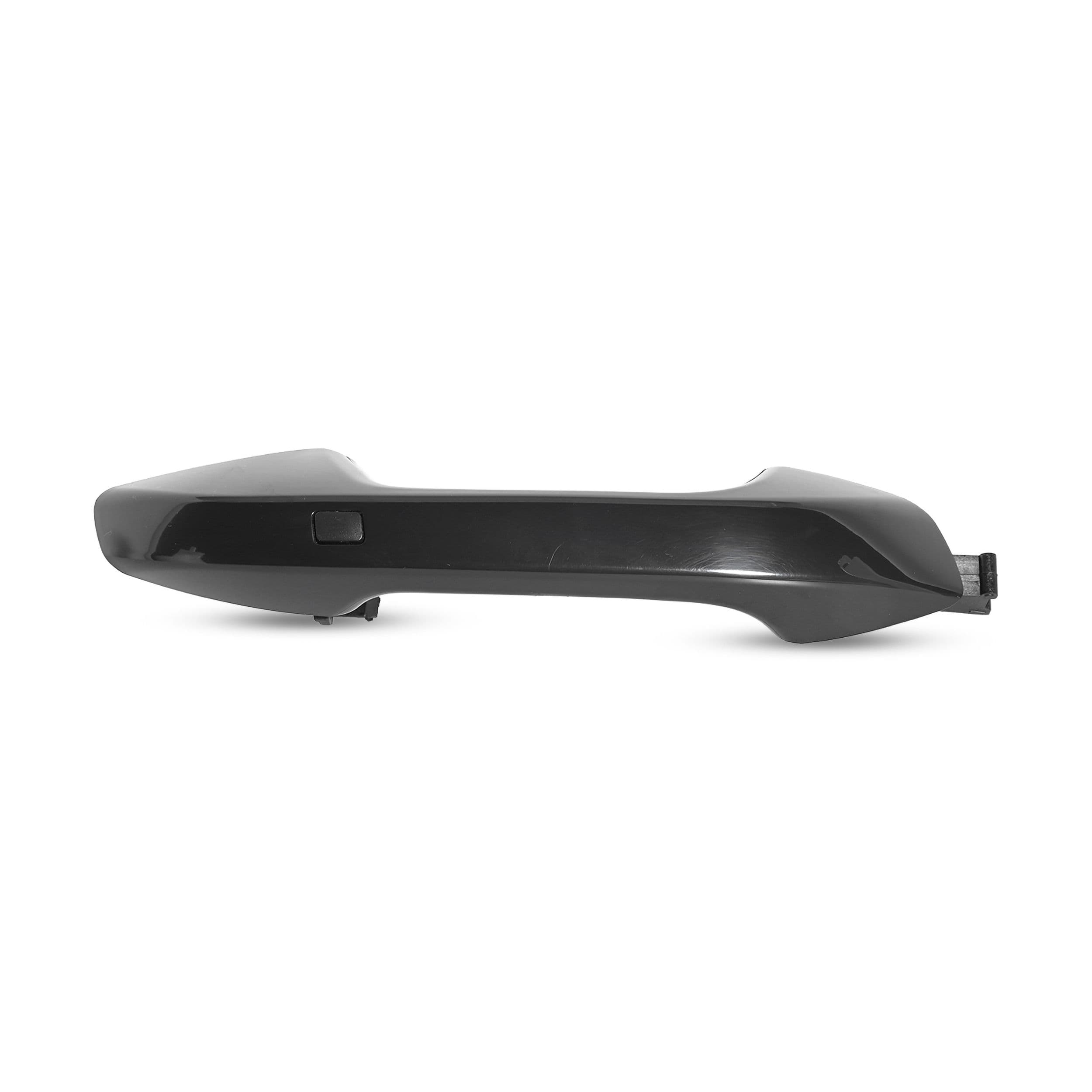 Manija Exterior Kia Forte Hatchback 2019-2022 Sin Hoyo Para Llave Con Sensor 1 Pieza 6 Pines Lisa Para Pintar Negra Plastico 12V Derecha Delantera