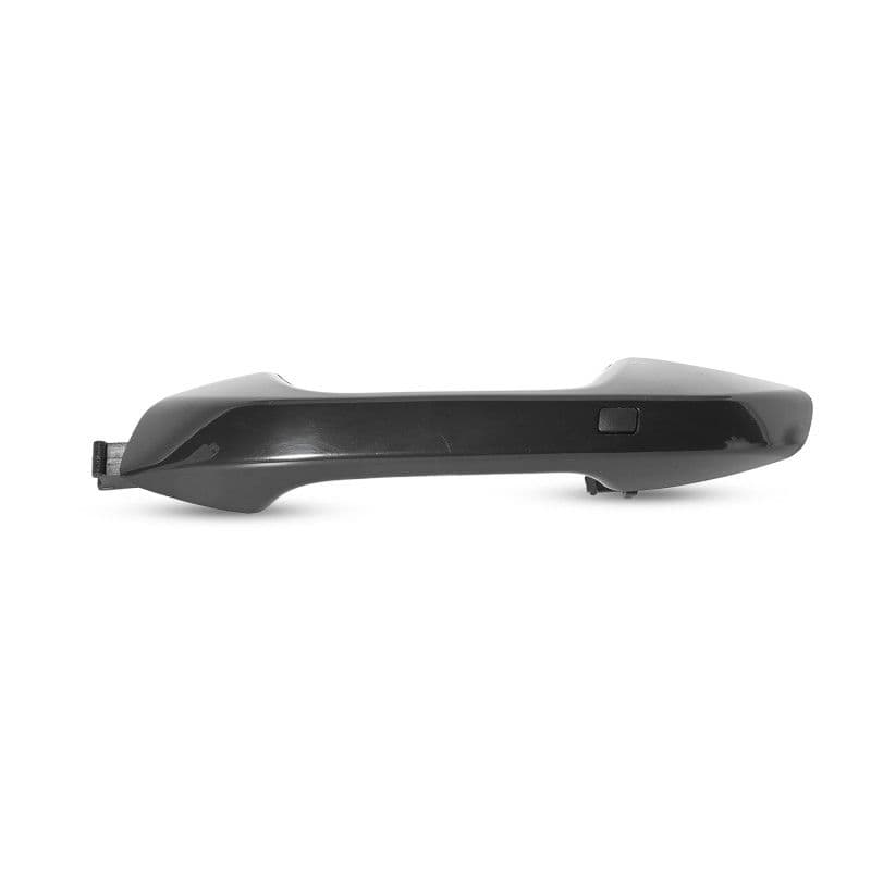 Manija Exterior Kia Forte Hatchback 2019-2022 Sin Hoyo Para Llave Con Sensor 1 Pieza 6 Pines Lisa Para Pintar Negra Plastico 12V Izquierdo Delantera