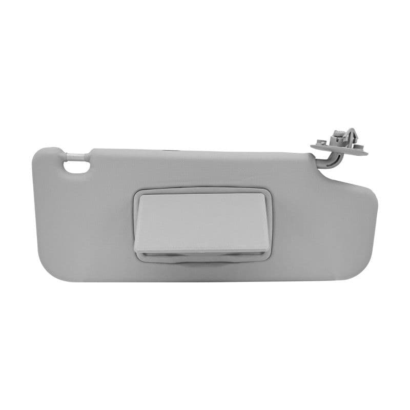 Visera Chevrolet Tornado 2012-2020 Con Espejo Sin Luz Gris Claro Plastico Generica Tipo Original Derecha Delantera Generica