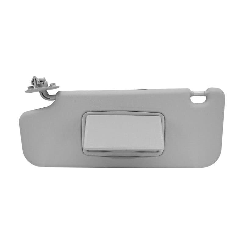 Visera Chevrolet Tornado 2012-2020 Con Espejo Sin Luz Gris Claro Plastico Generica Tipo Original Izquierdo Delantera Generica