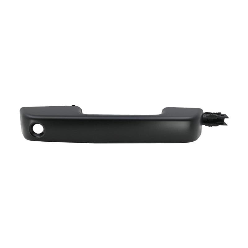 Manija Exterior Ford Bronco Badlands 2021-2024 Con Hoyo Para Llave Sin Sensor 1 Pieza Lisa Negra Plastico Izquierdo Delantera Hushan