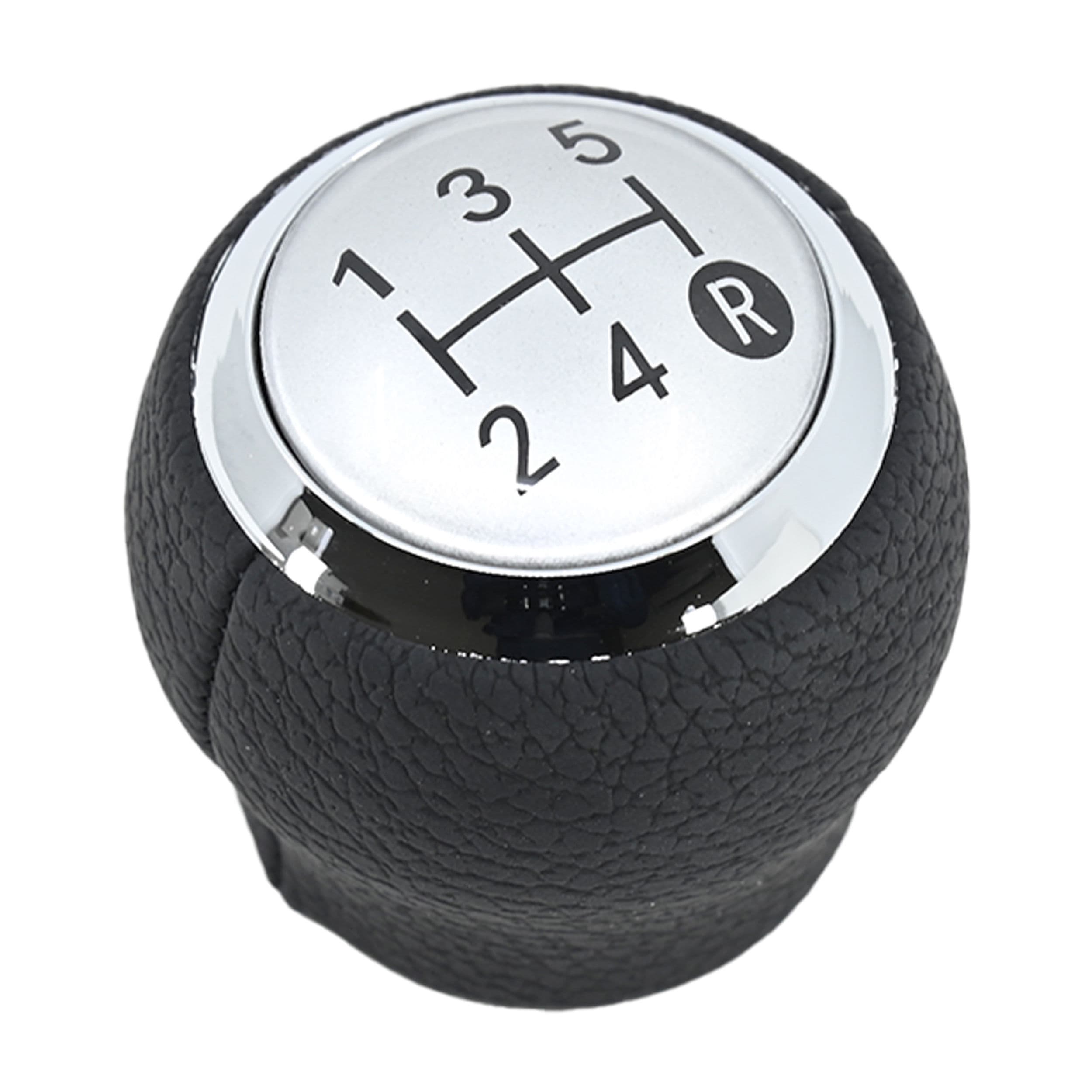 Perilla De Palanca Toyota Corolla 2007-2013 5 Velocidades Negra/Plata