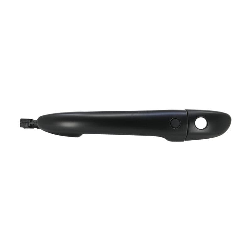 Manija Exterior Mazda Cx-3 2016-2025 Con Hoyo Para Llave Con Sensor 1 Pieza 4 Pines Lisa Negra Plastico Izquierdo Delantera Hushan