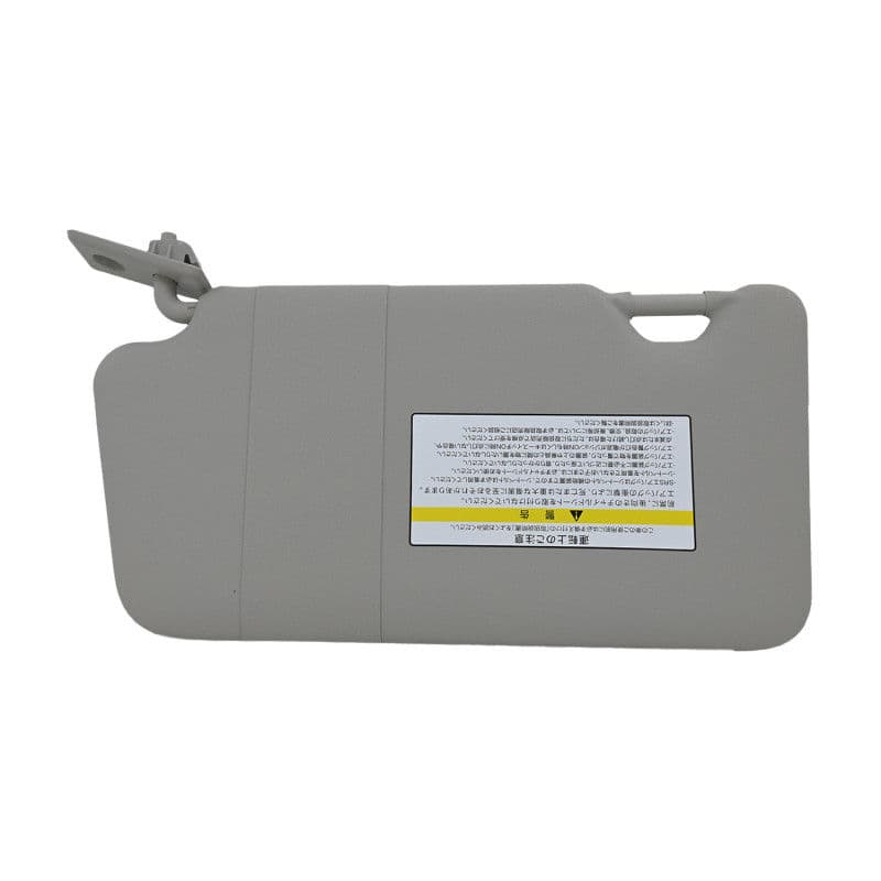 Visera Nissan Versa Americano 2012-2019 Con Espejo Sin Luz Gris Claro Plastico Generica Tipo Original Derecha Delantera Generica